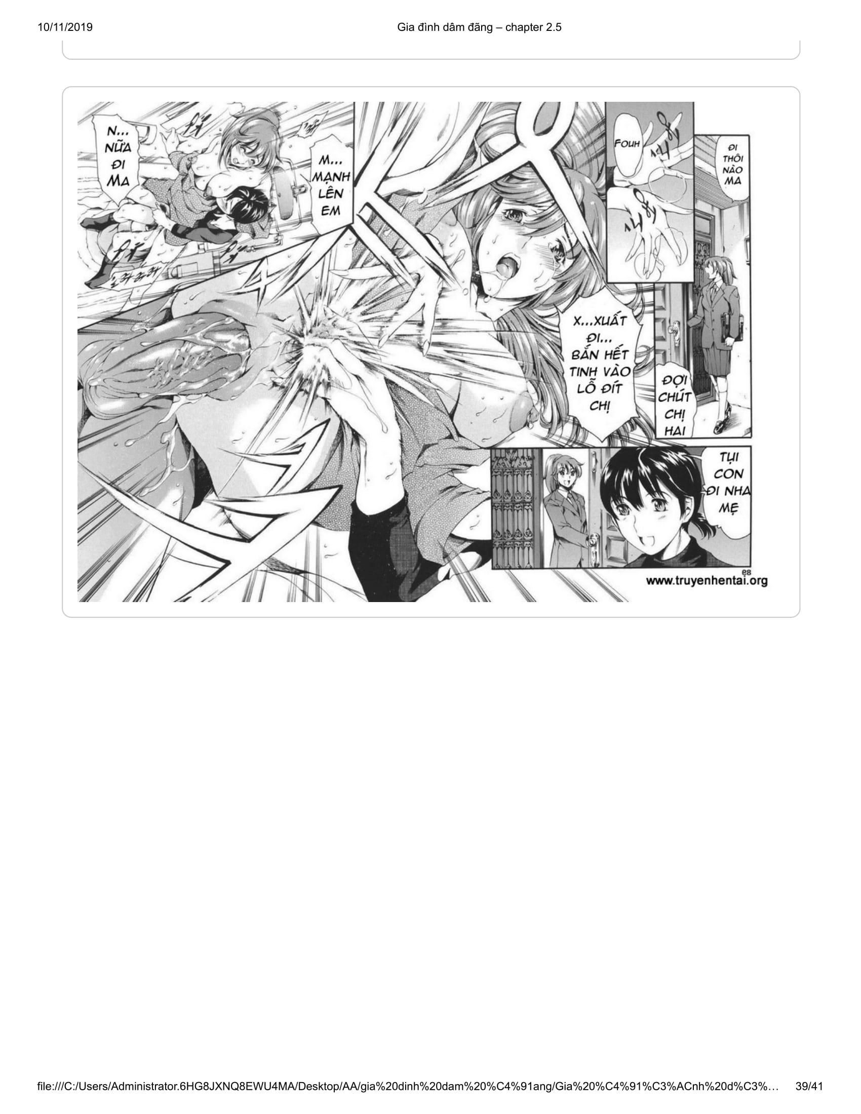 Đọc truyện hentai Katei no Jijou - Chap 4