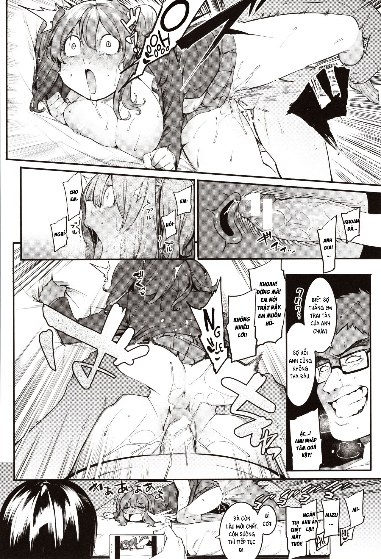 Đọc truyện hentai Mizuha ni Oshioki! - Chap 2