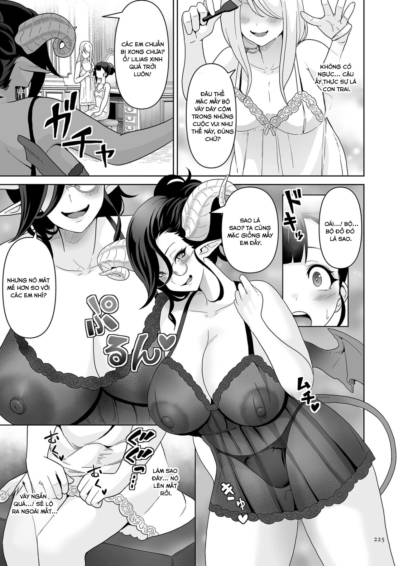 Đọc truyện hentai Vương quốc Succubus thèm bú - Chap 9