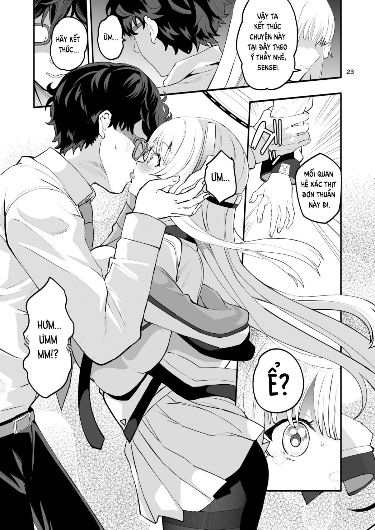 Đọc truyện hentai Seminar Shoki no Omote ni Dasenai Kousai Kiroku - Oneshot nứng