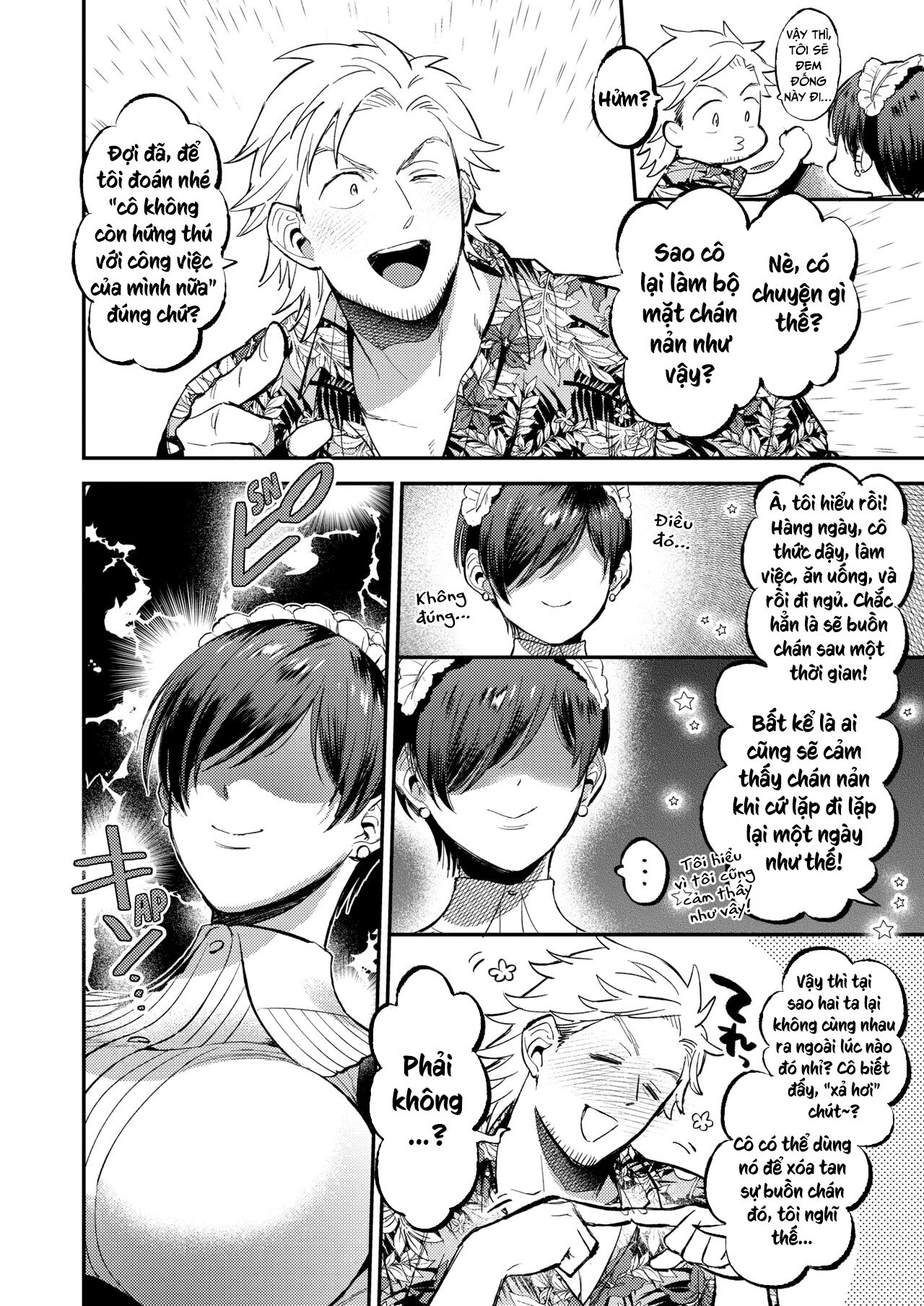 Đọc truyện hentai Người giúp việc giặt giũ - Oneshot