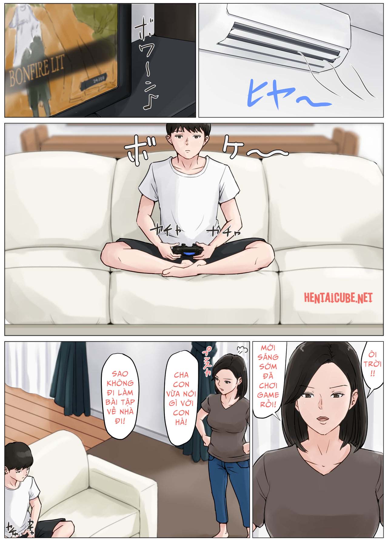 Đọc truyện hentai Mother, it has to be you!!! - Chương 3: Summer Holiday First Part