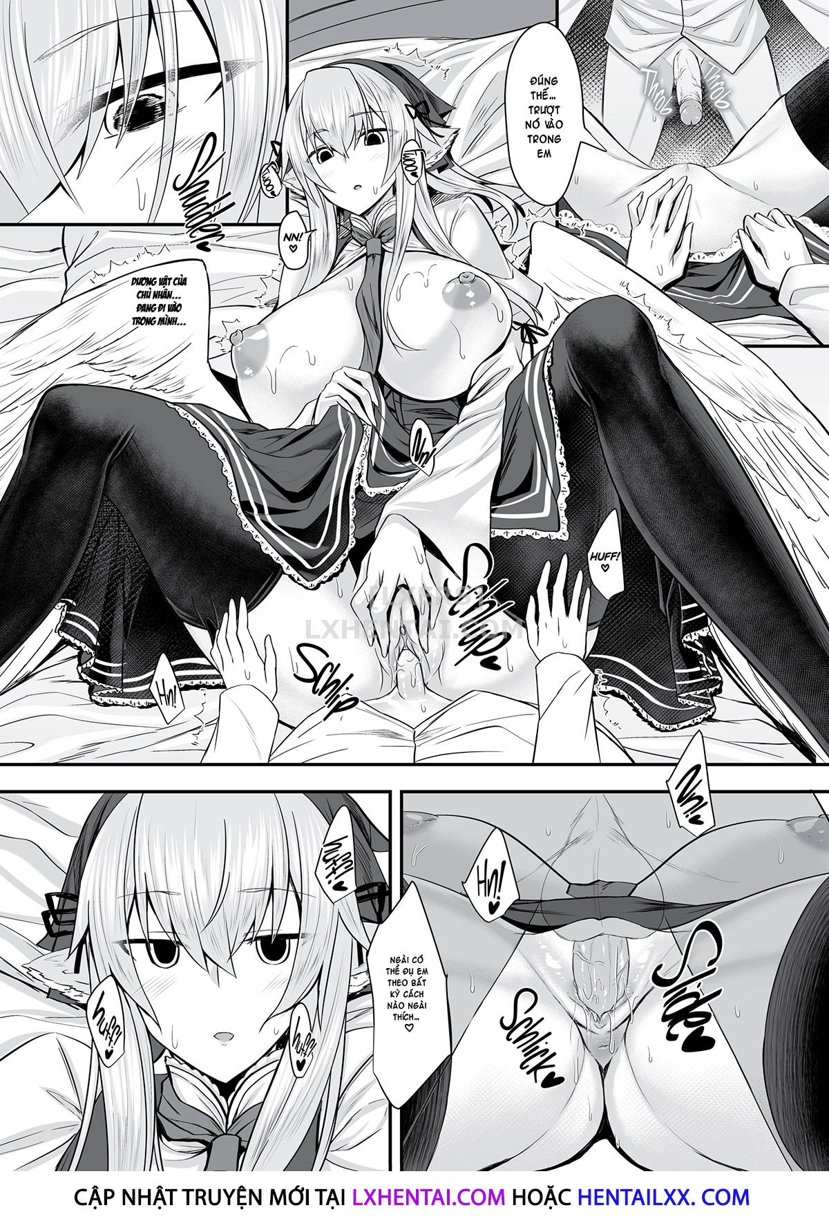 Đọc truyện hentai Feathery Maid Miss Yachiyo - Oneshot