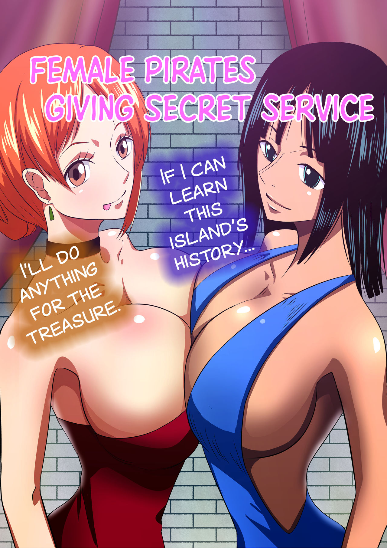 Đọc truyện hentai Onna Kaizoku ga Himitsu no Settai - Nami và Robin sa đọa quá .