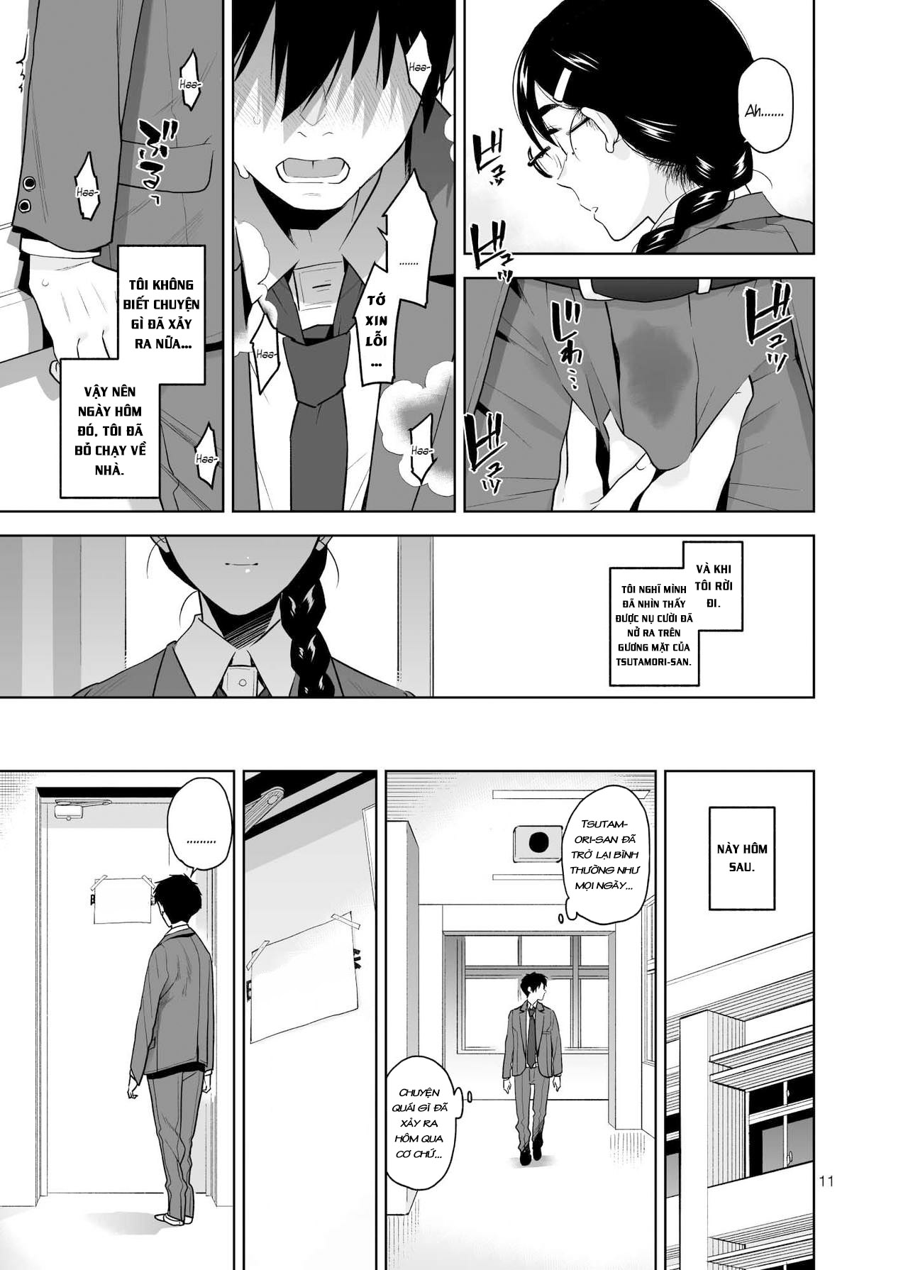 Đọc truyện hentai Majime de Midara na Tsutamori-san - Oneshot