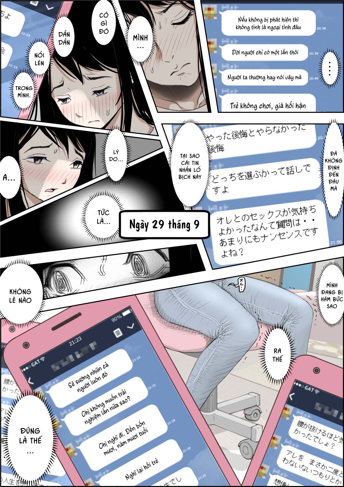 Đọc truyện hentai Charao ni Netorare - Route 2 Vol 4 - Chap 1