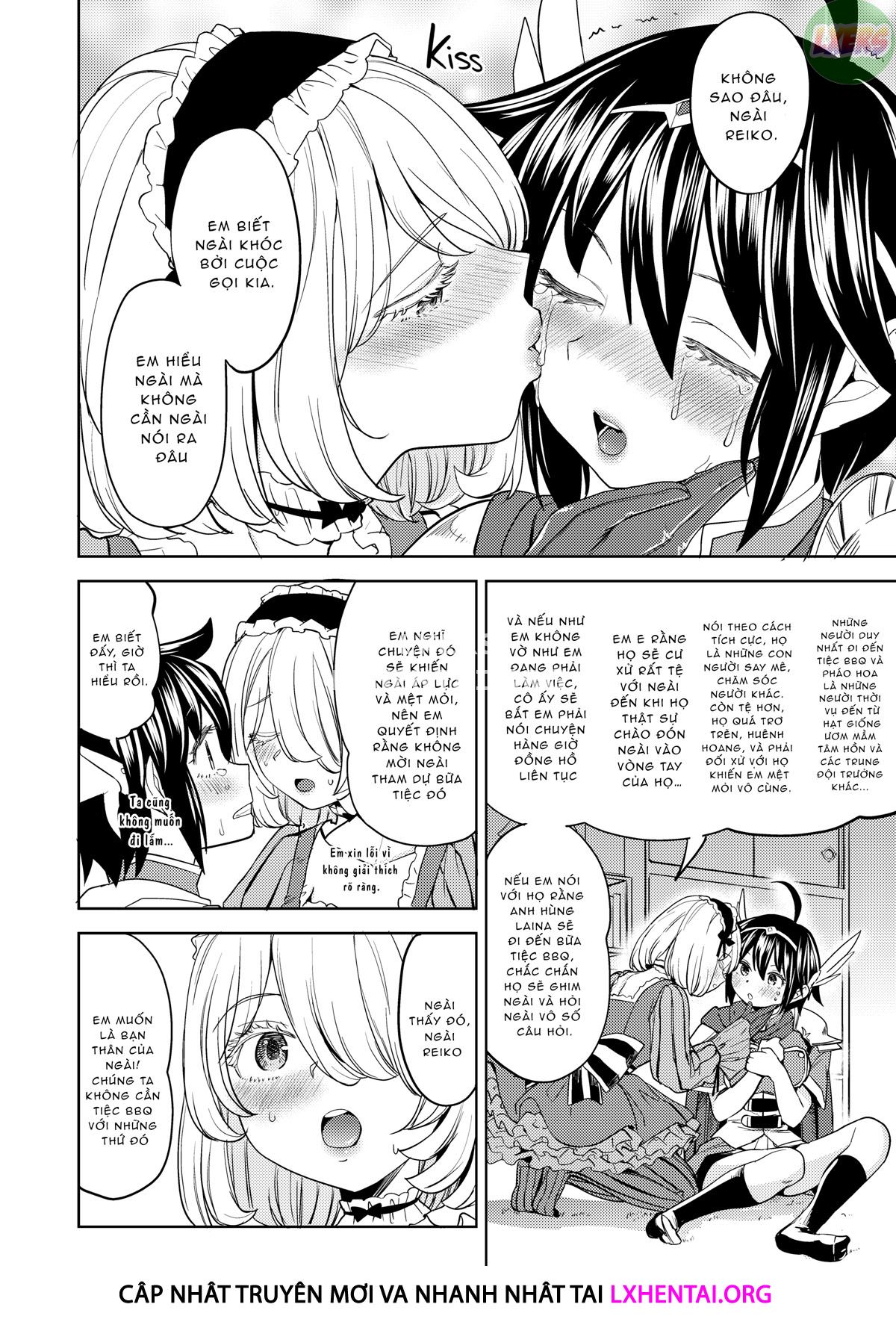 Đọc truyện hentai Tái sinh thành một nữ anh hùng có 5 người vợ quỷ - Chap 4