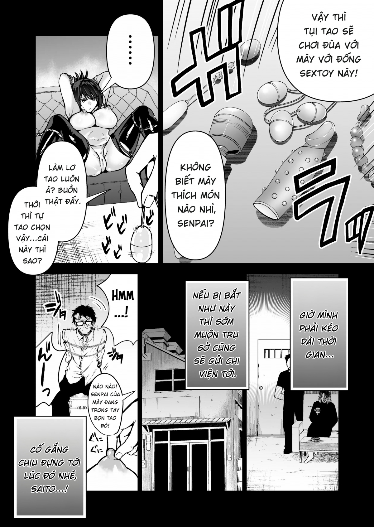 Đọc truyện hentai Thám tử cấp cao bị bắt khi làm nhiệm vụ - Oneshot