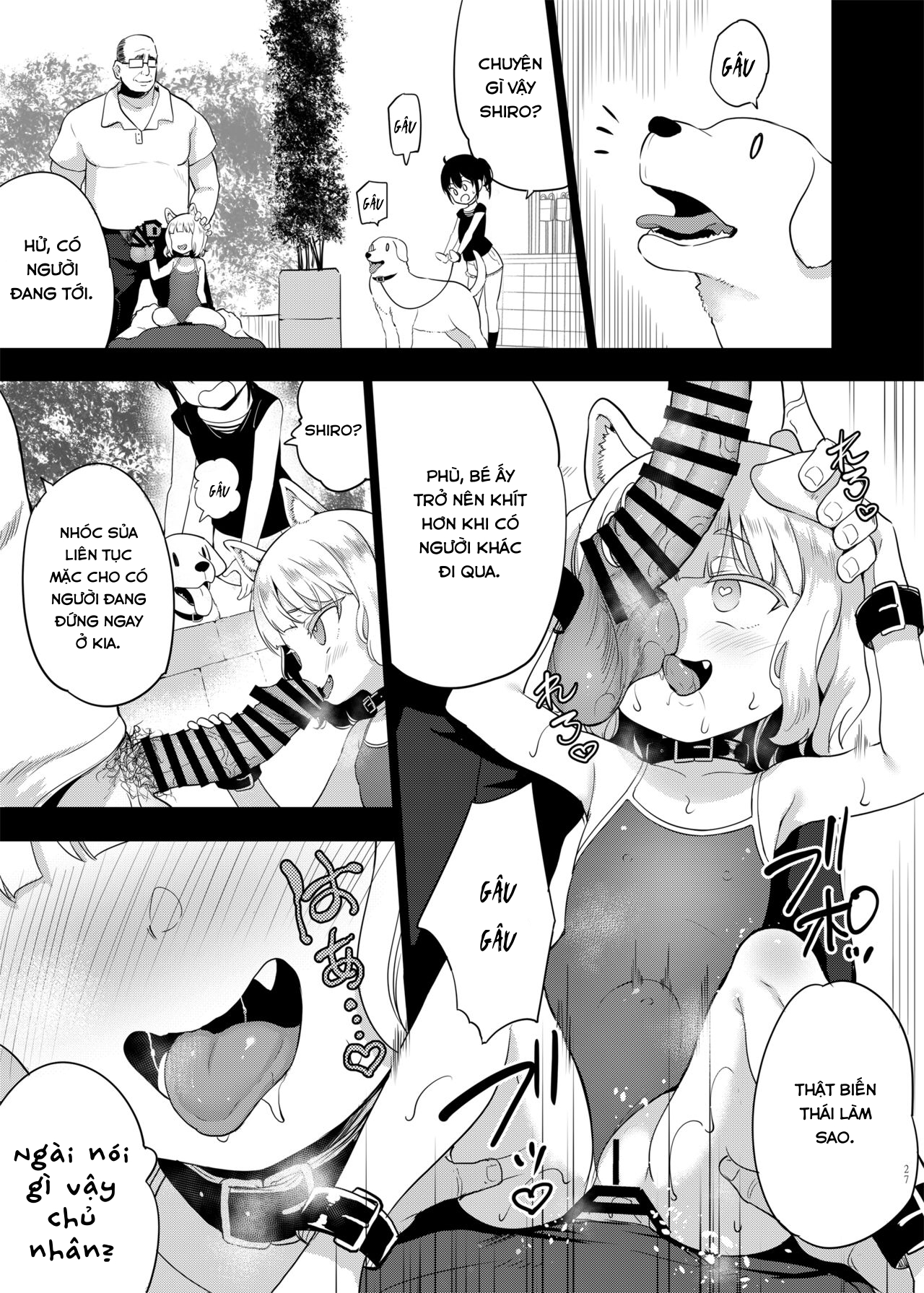 Đọc truyện hentai Seiyouken Choukyou 3 - Oneshot