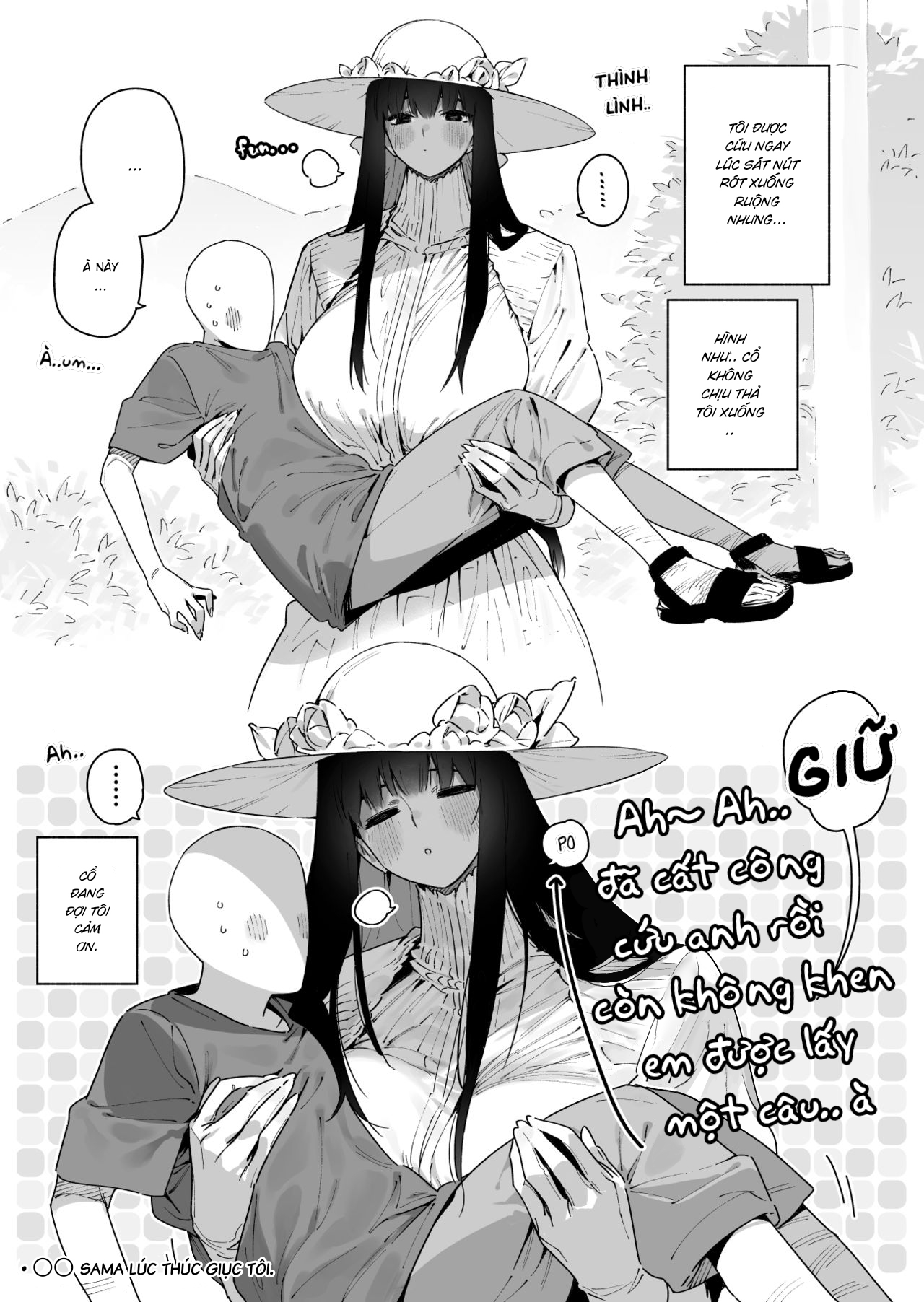 Đọc truyện hentai Shigoto o Yameta node Nido to Kicha Dame to Iwareta Inaka ni Kaette kitara Dekkai Onnanoko no Kai ni Mechamecha ni sareru Hanashi - Chap 1