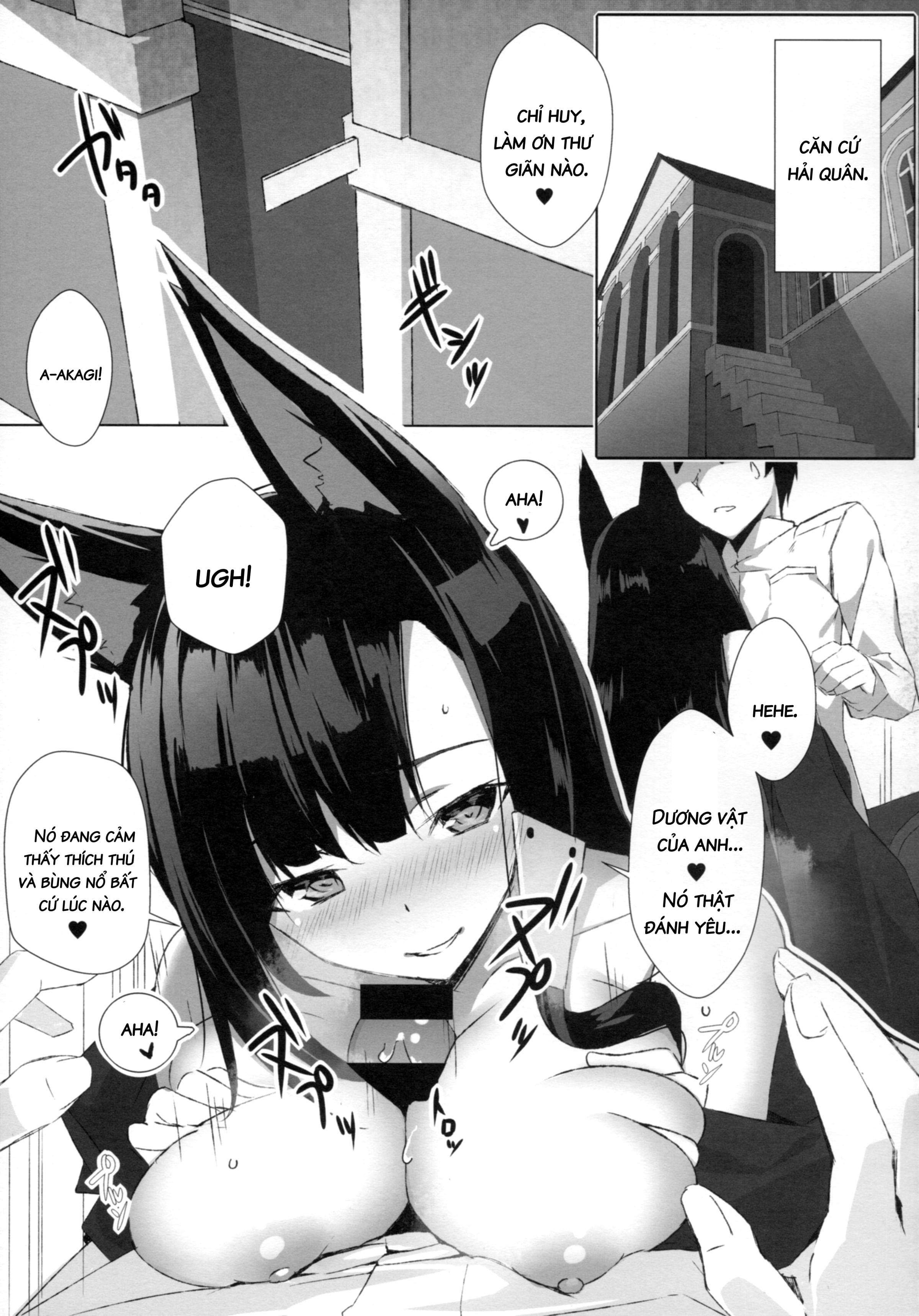 Đọc truyện hentai The Sakura Empire's Crimson and White Affair (Azur Lane) - Oneshot