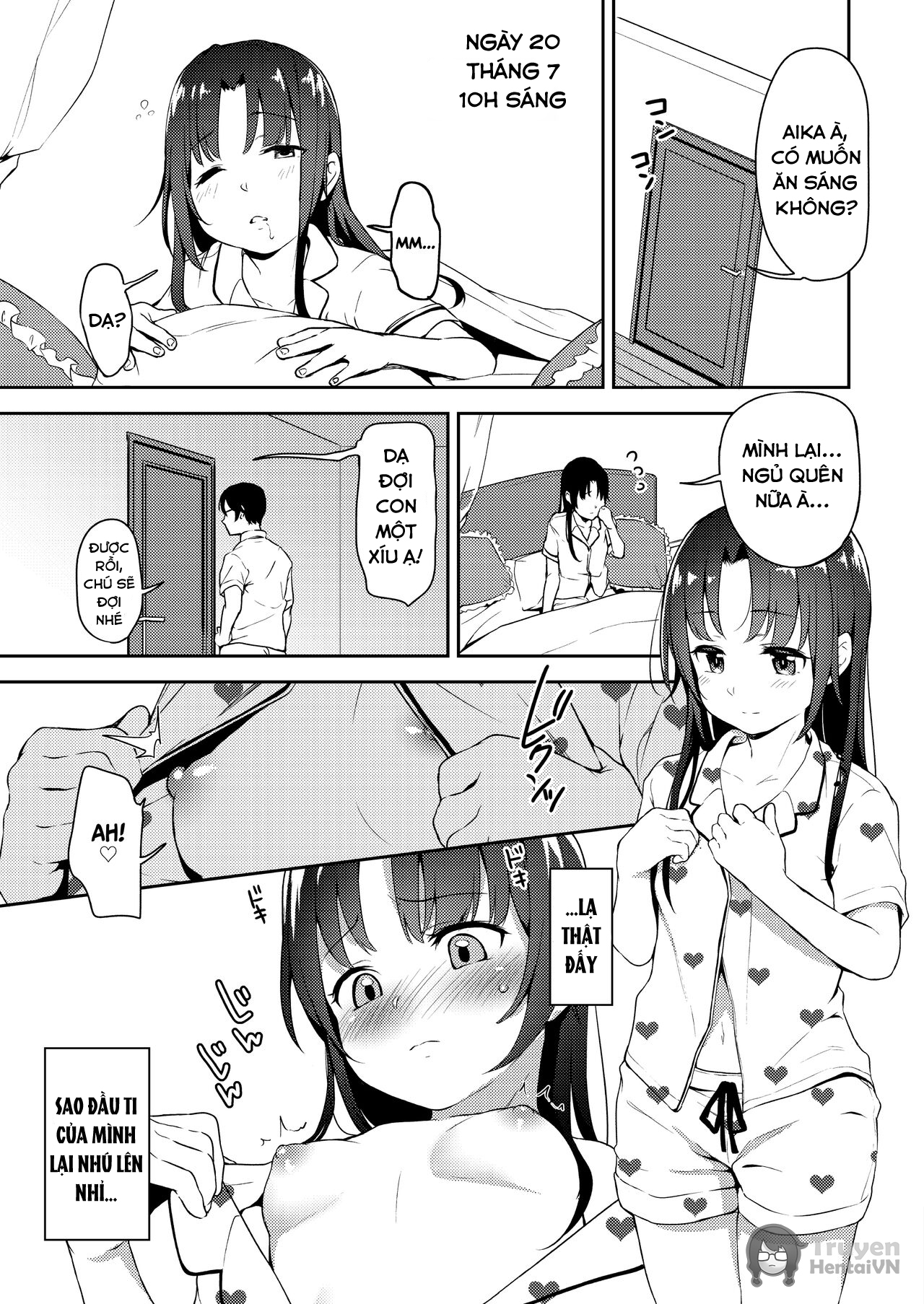 Đọc truyện hentai Aiko và tình yêu của người chú - chap 2