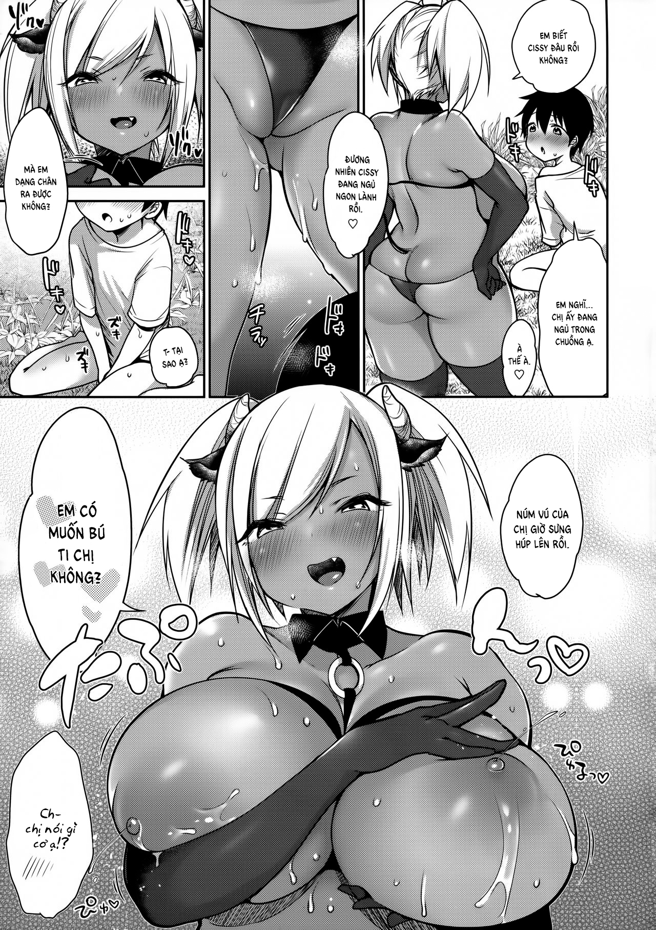 Đọc truyện hentai Makiba no Bonyuu Nikki - Chap 3