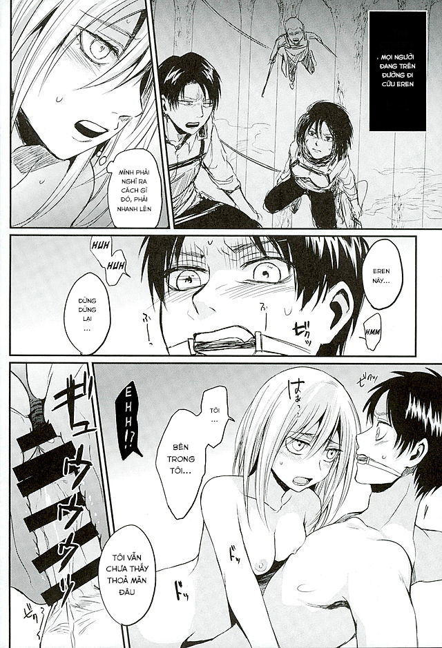 Đọc truyện hentai Reizoku wa Kami ni Arazaru (Shingeki no Kyojin) - Oneshot