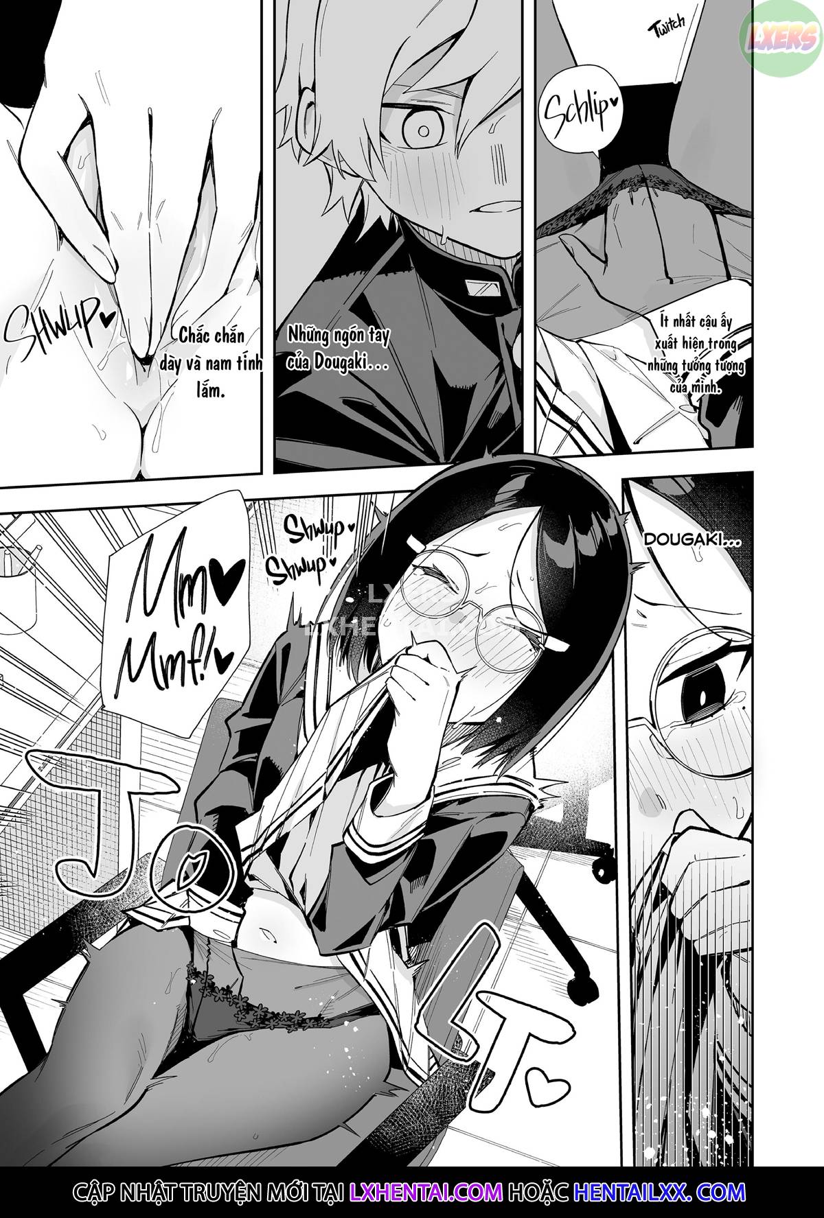 Đọc truyện hentai Uraaka Mousou Joshi - Oneshot - Không che