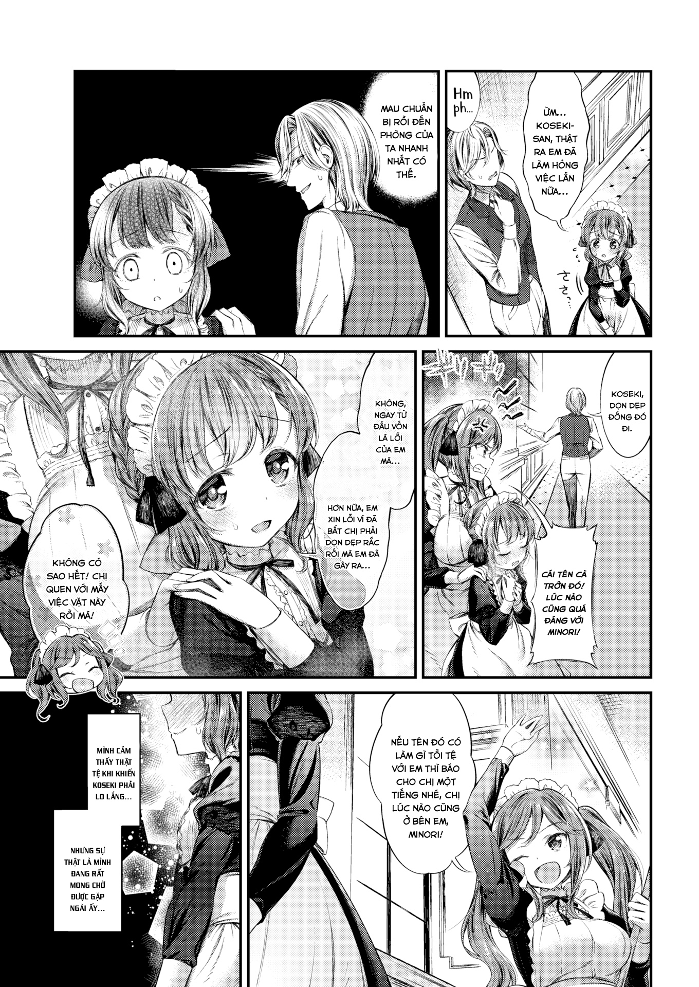 Đọc truyện hentai Công Việc Của Hầu Gái - Oneshot