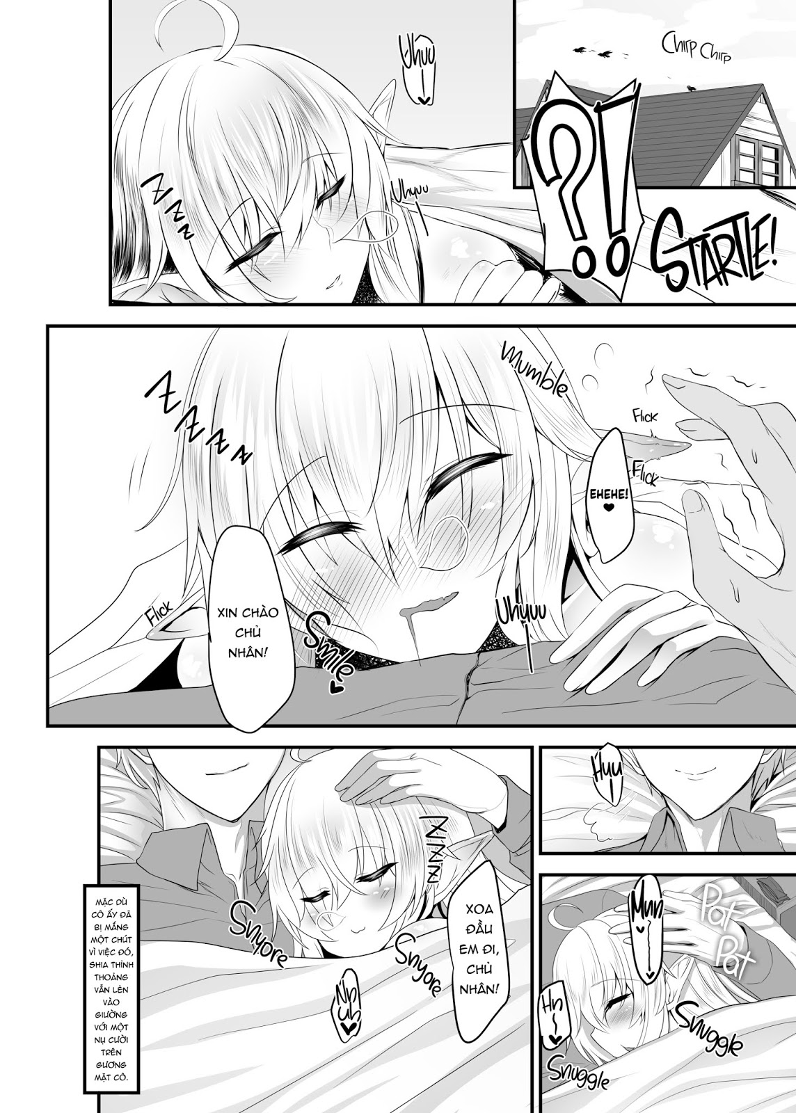 Đọc truyện hentai I Love You So, Young Master! - Chap 3 - I Want My Elf Maid to Sneak Into My Bed at Night with Sexy Lingerie-