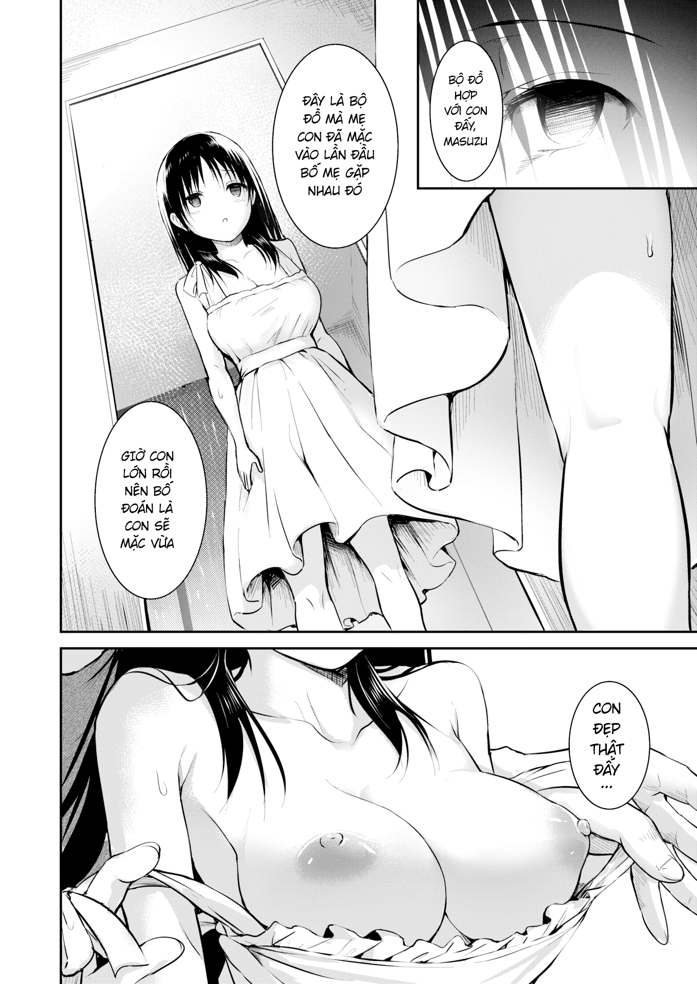 Đọc truyện hentai Bố và con - Chap 2 - Tôi không thể nào thoát khỏi việc làm tình với bố