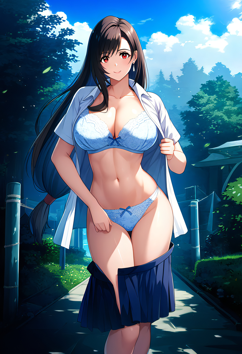 Đọc truyện hentai Tuyển tập Albums Art hentai - Chap 309 - Tifa Showing Off