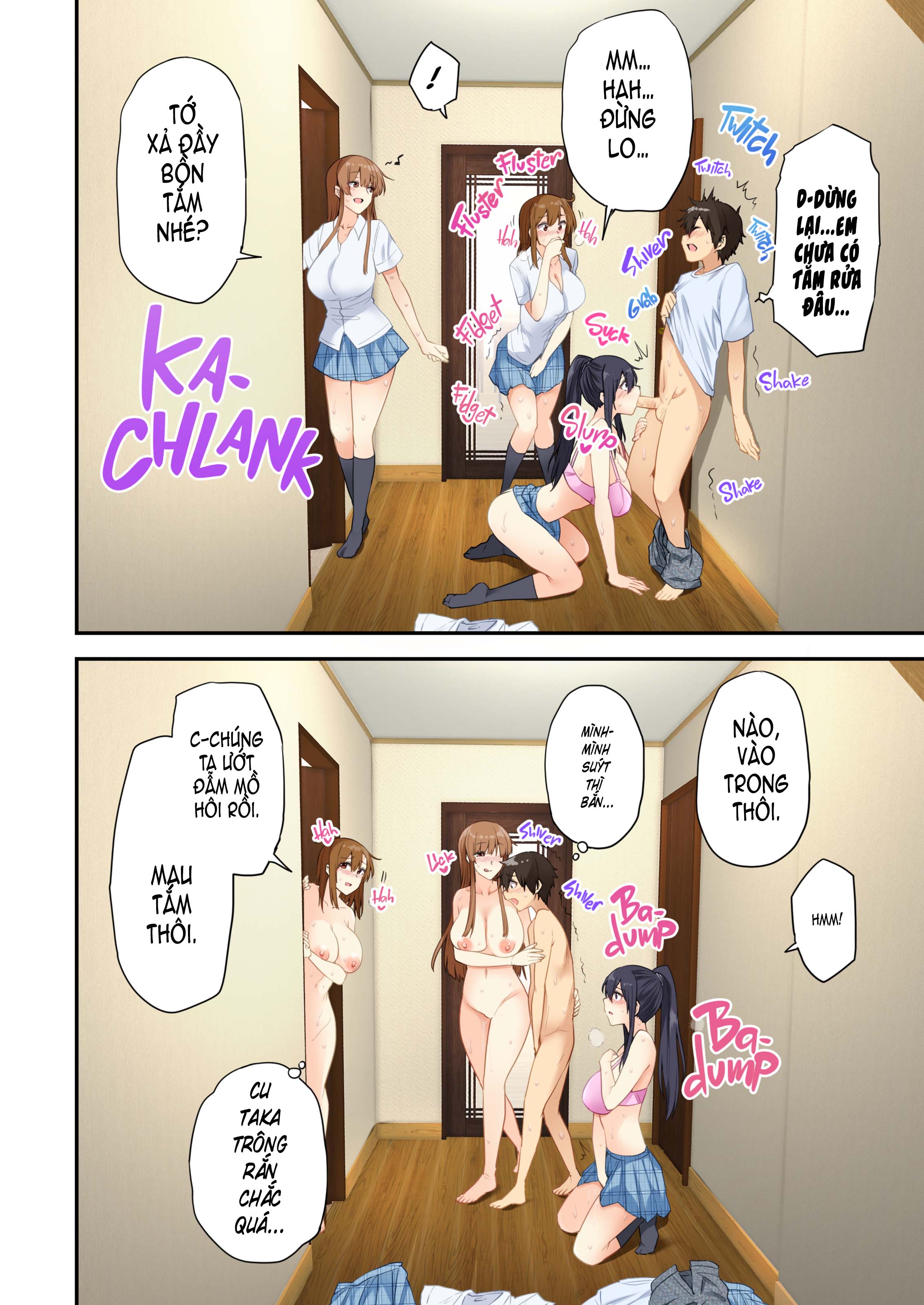 Đọc truyện hentai Trận Bóng Chuyền Không Cân Sức - Chap 2.1