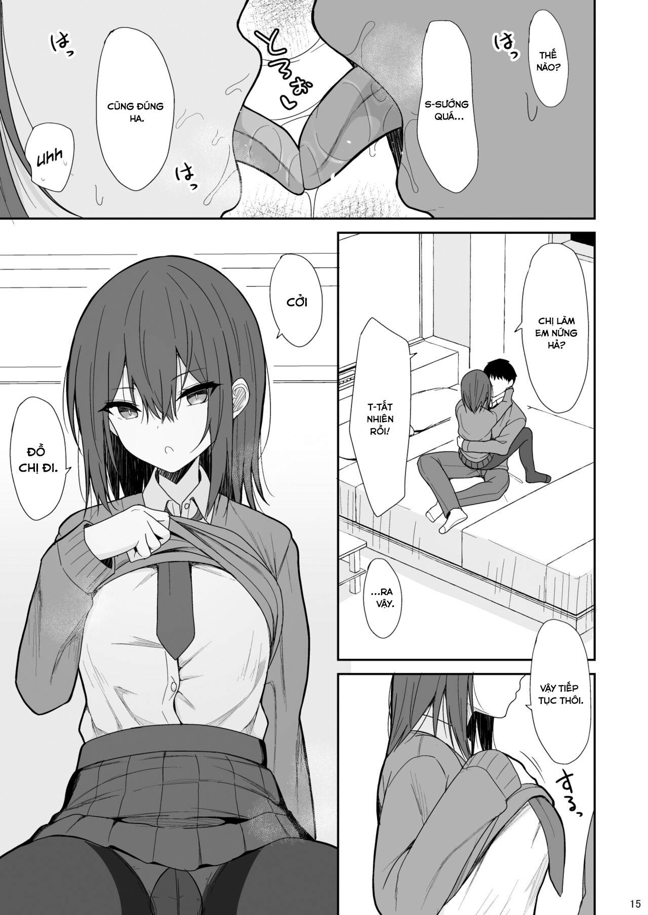 Đọc truyện hentai Tsumetai Senpai ga Mukyoka Nakadashi Sareru made - Oneshot