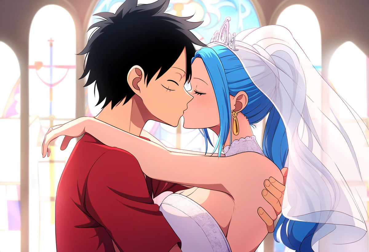 Đọc truyện hentai Tuyển tập Albums Art hentai - Chap 38 - Luffy vs Vivi