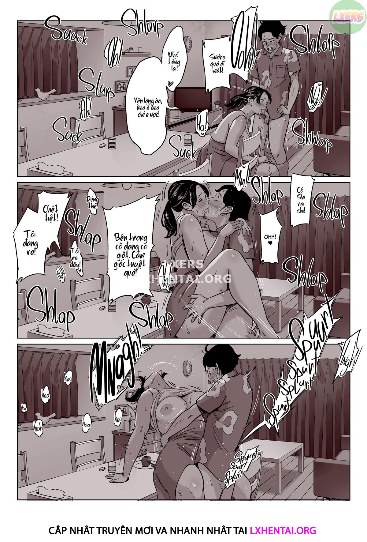 Đọc truyện hentai Bakunyuu Oyako O Kakushidori Shita Kekka… - Oneshot