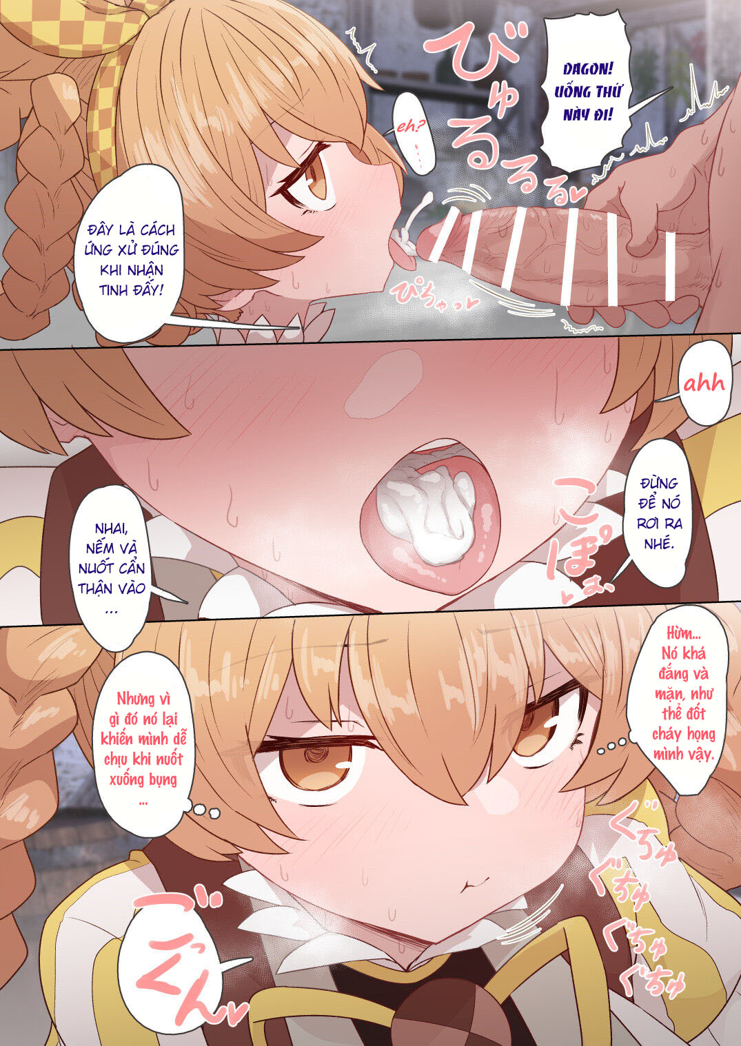 Đọc truyện hentai Dagon-chan Mob Sao Muchi Ecchi Manga - Oneshot