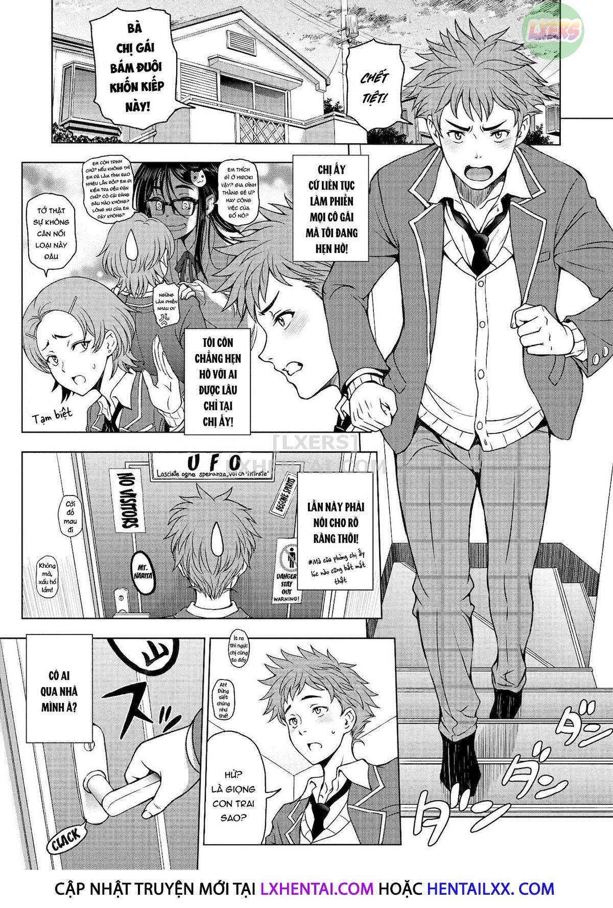 Đọc truyện hentai Chị gái siêu dâm đãng - Chap 4