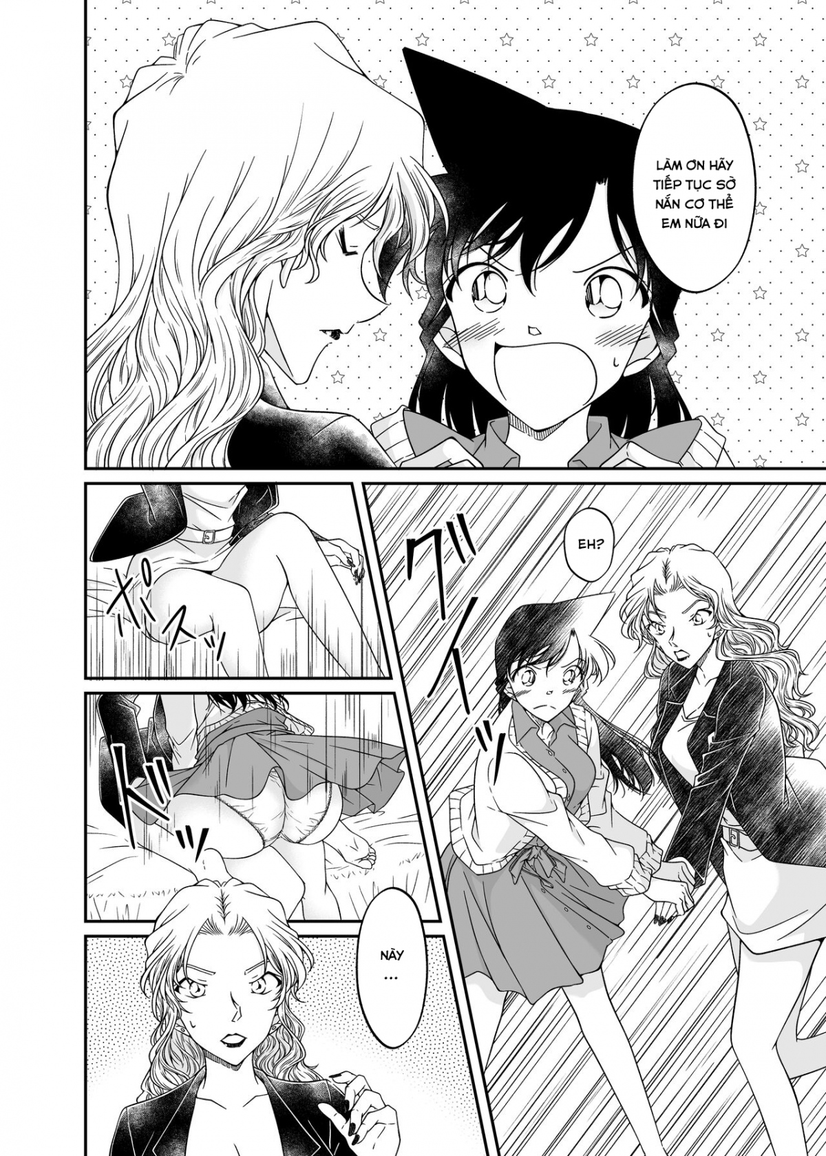 Đọc truyện hentai Cậu không thể trông cậy vào tôi được à? (Detective Conan) - Oneshot