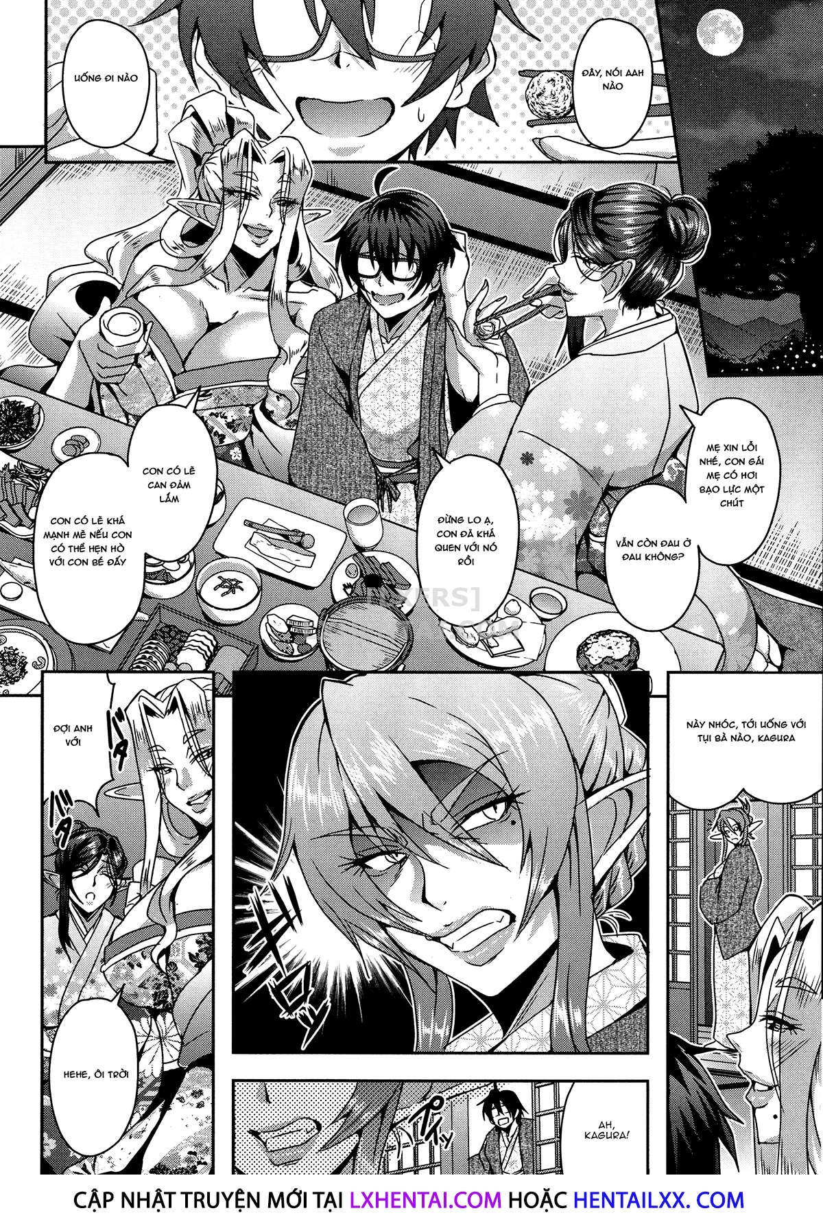 Đọc truyện hentai Elf Harem Story - Chap 2