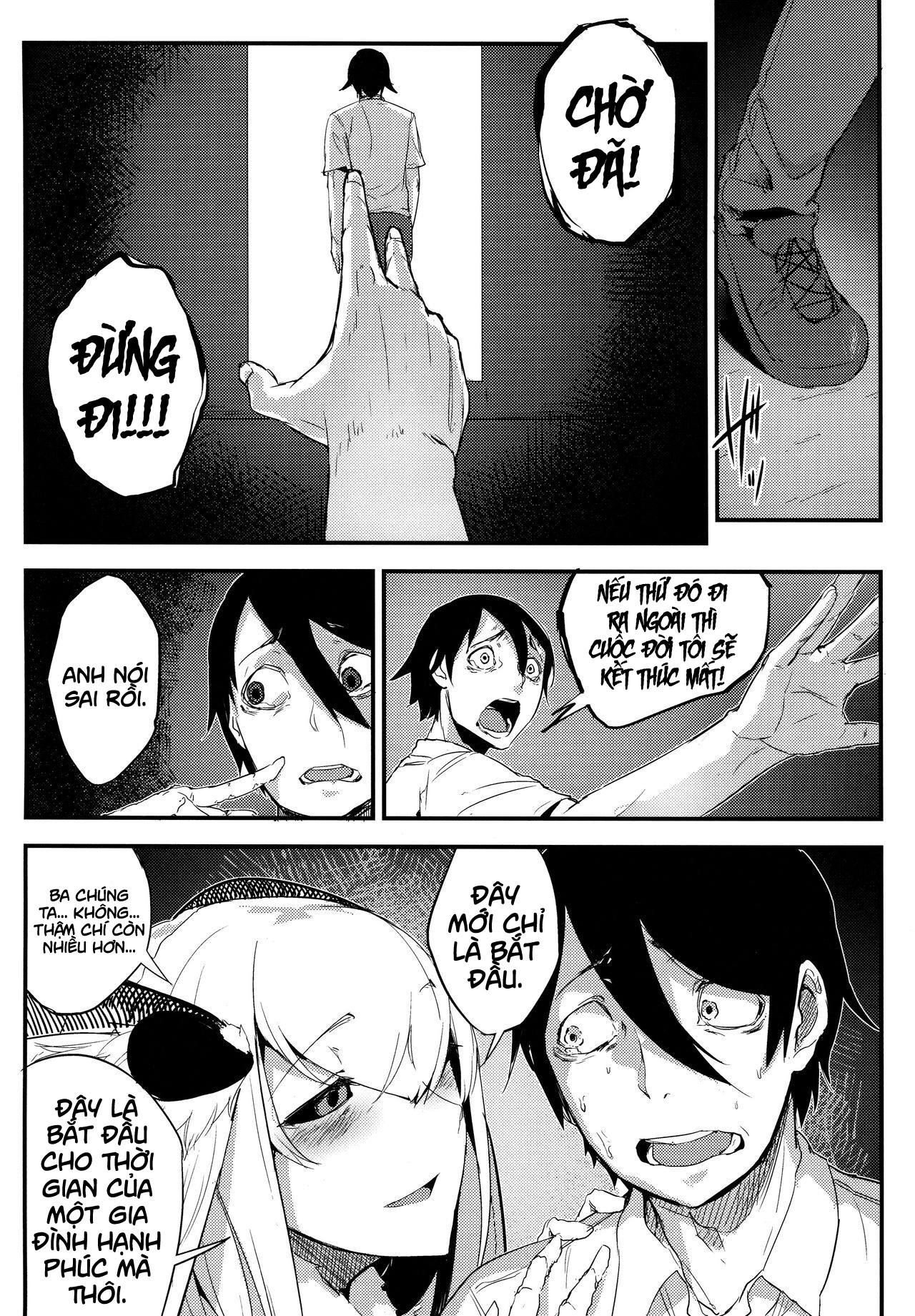 Đọc truyện hentai Nền Trắng Kí Ức - Chap 4 - Kết thúc vòng lặp - Bad Ending