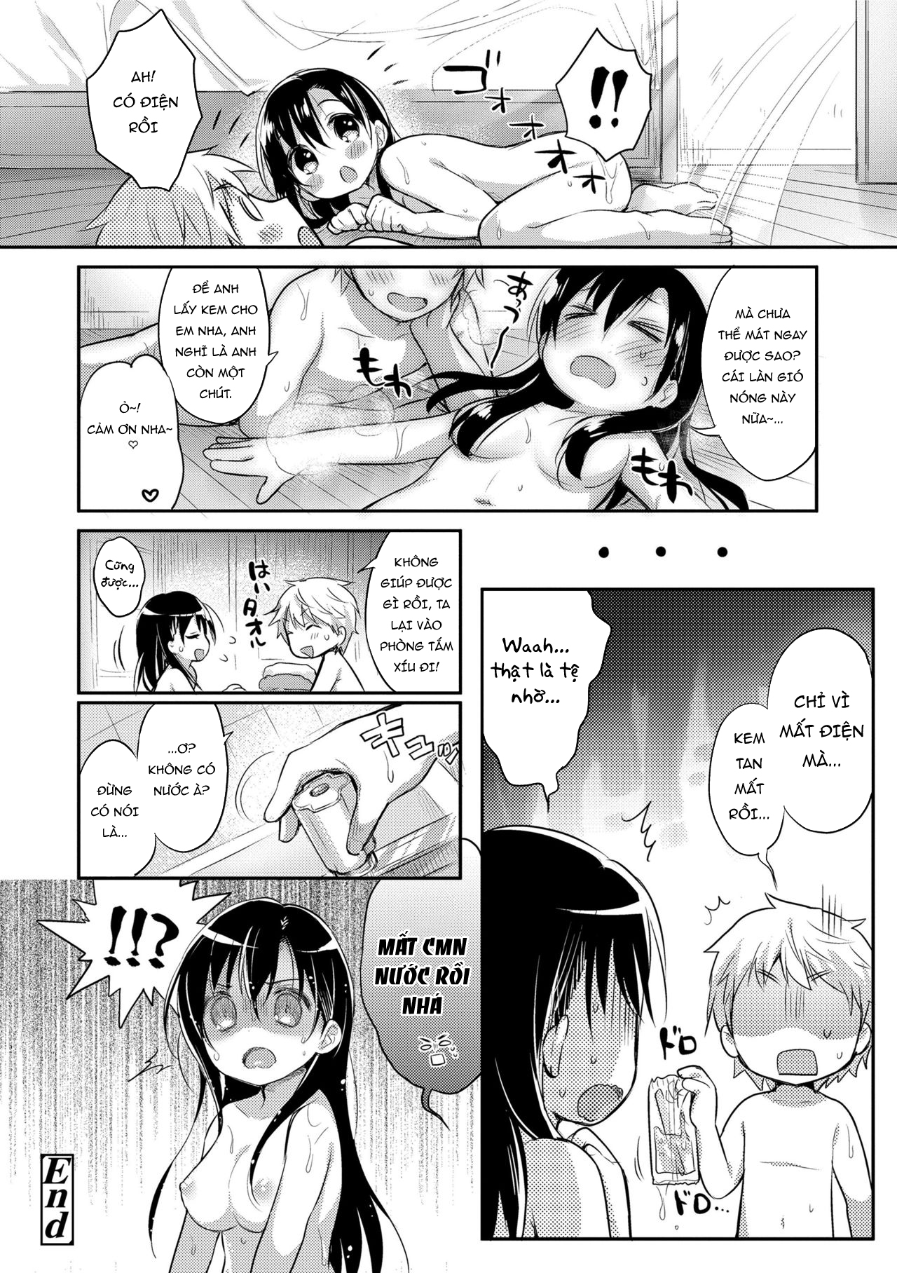 Đọc truyện hentai Hatsukoi Ecchi - First love H. - Chap 2: Hạ nhiệt