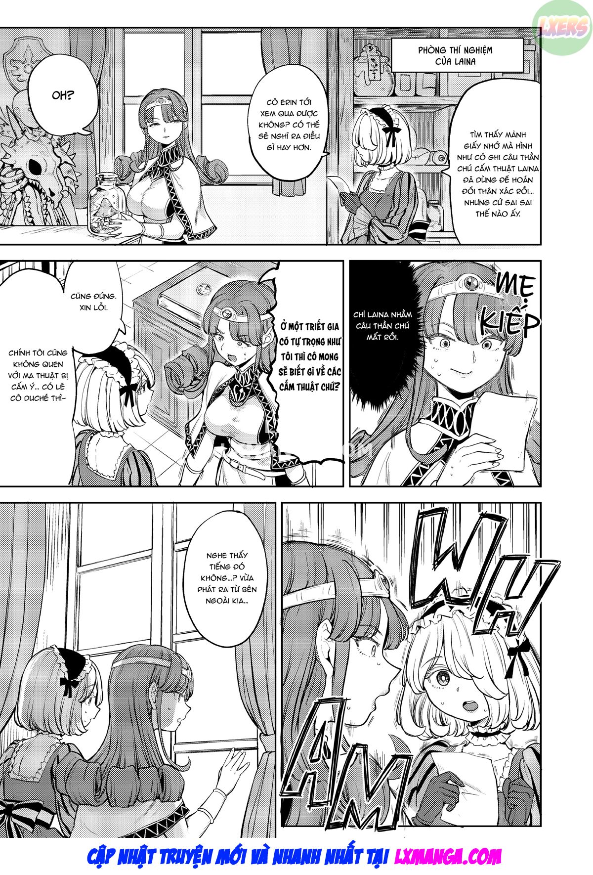 Đọc truyện hentai Tái sinh thành một nữ anh hùng có 5 người vợ quỷ - Chap 6