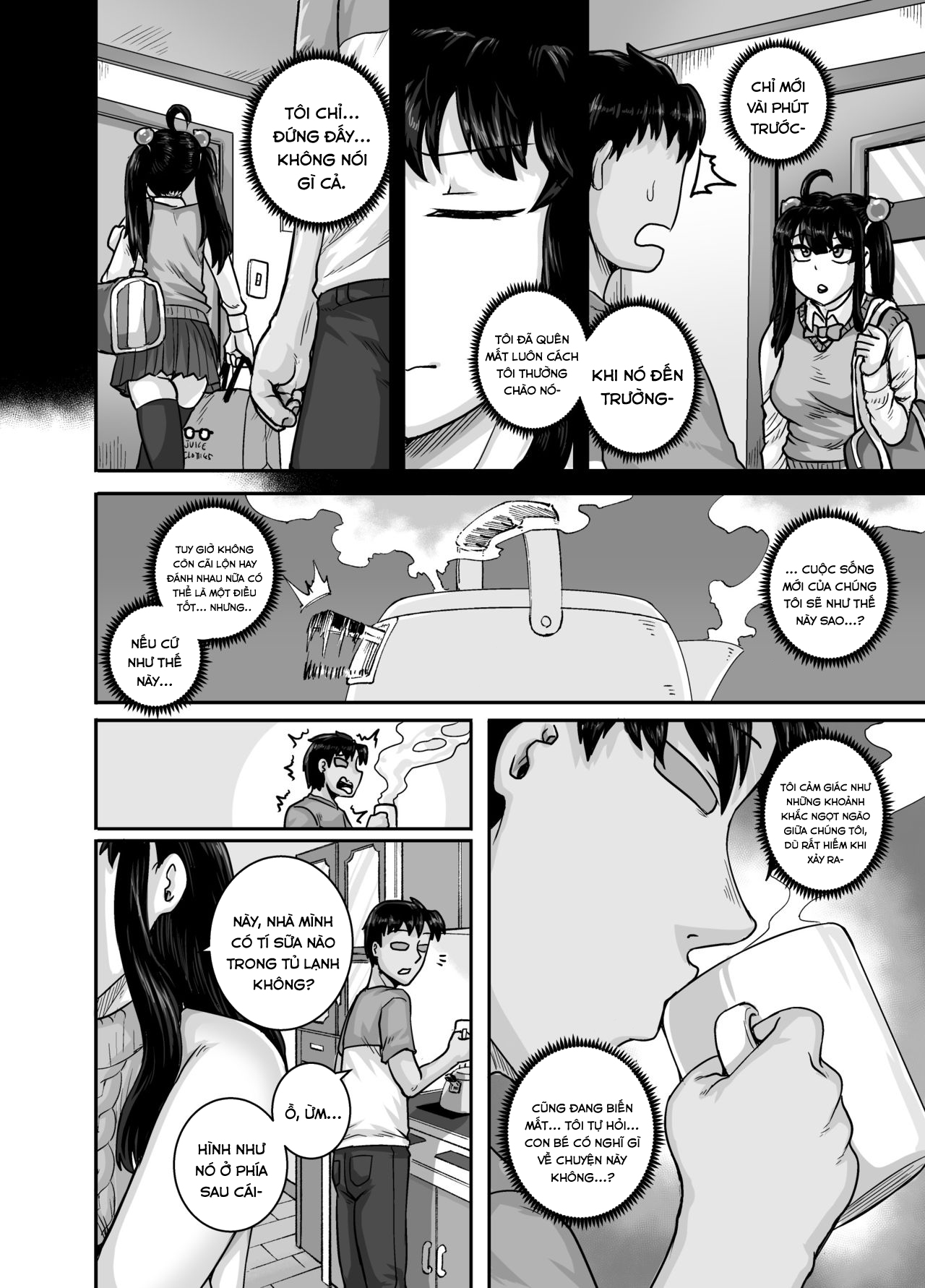 Đọc truyện hentai Dạy Dỗ Con Em Láo Lòn Bằng Con Cá Chà Bặc - Vol 2 - Chap 3 - Cãi nhau và đình chiến