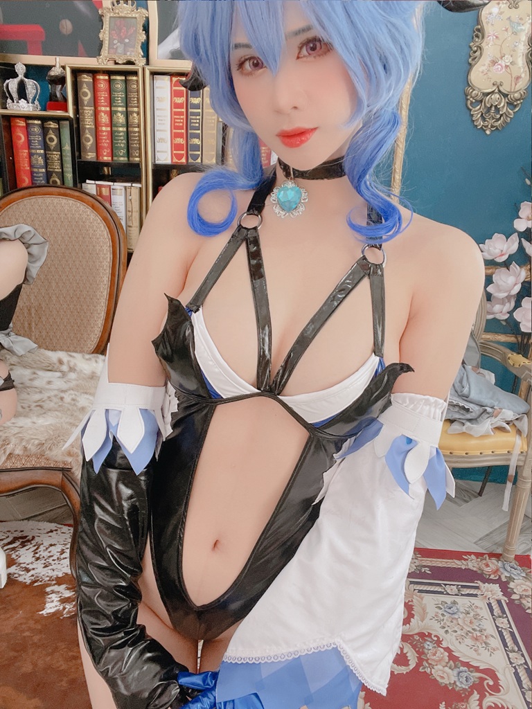 Đọc truyện hentai Tuyển tập Albums siêu phẩm Cosplay - Chap 717 - Pyon Lay – Ganyu Succubus