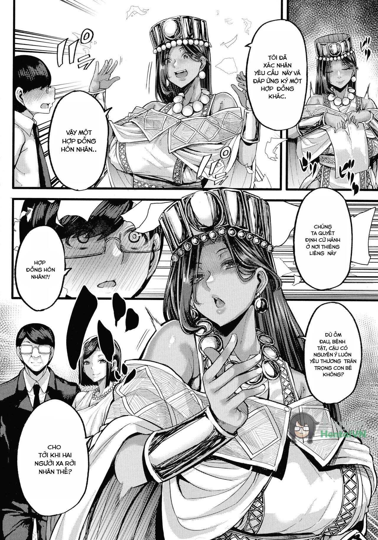 Đọc truyện hentai The Latina Princesses and the Secret Contract - chap 5