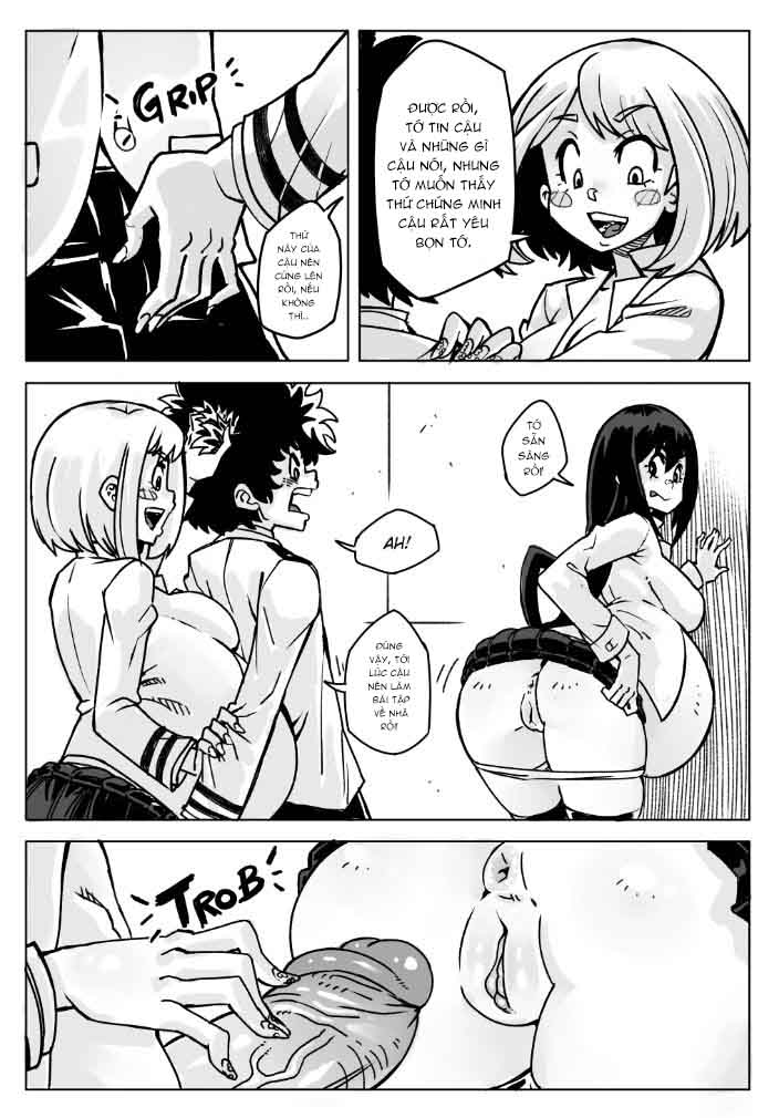 Đọc truyện hentai Pregnant Hero Academia - Oneshot
