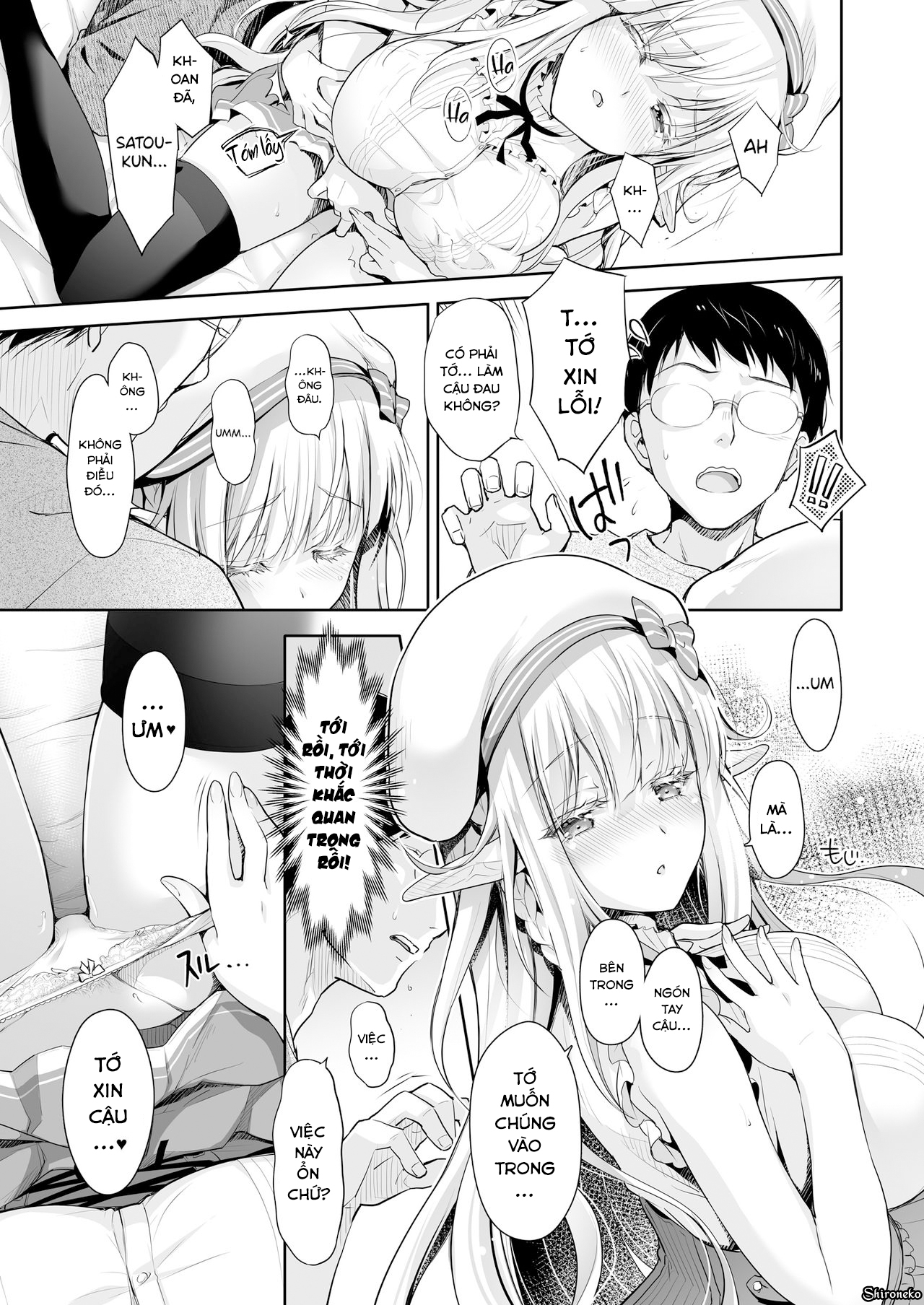 Đọc truyện hentai OtaCir no Elf Hime - Chap 2