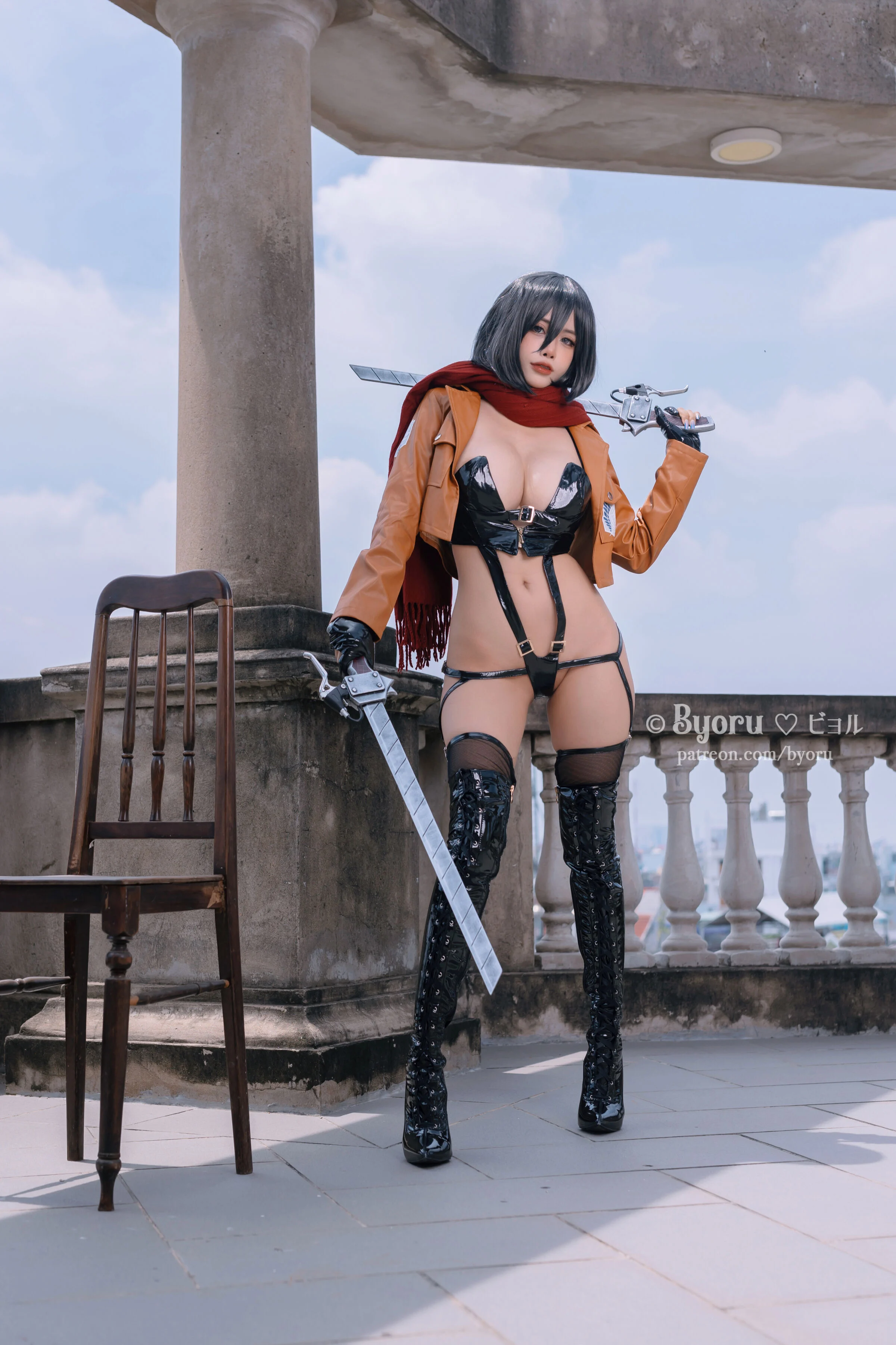 Đọc truyện hentai Tuyển tập Albums siêu phẩm Cosplay - Chap 452 - Byoru - Mikasa