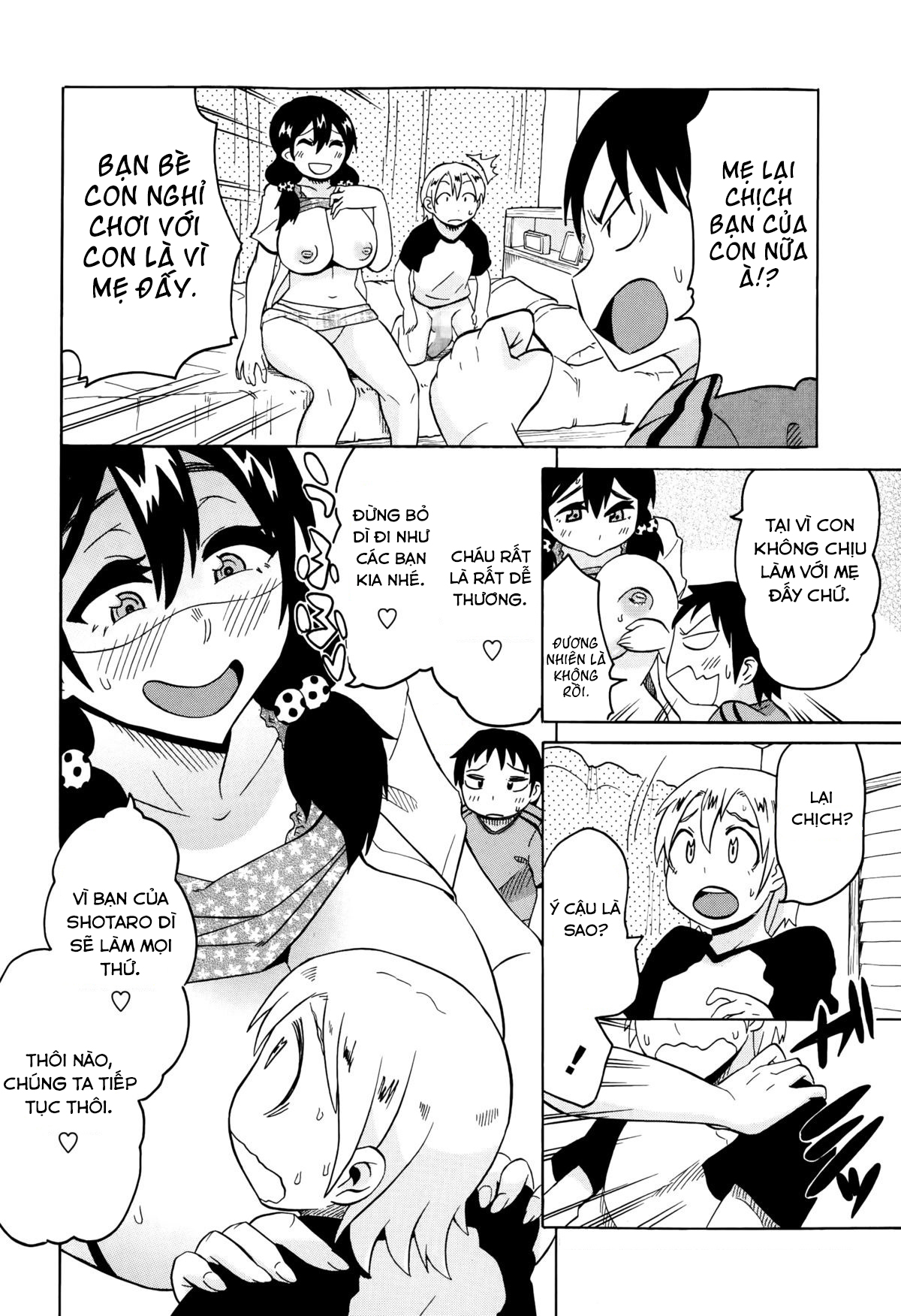 Đọc truyện hentai Bà mẹ thèm tình dụ dỗ con nít - Oneshot