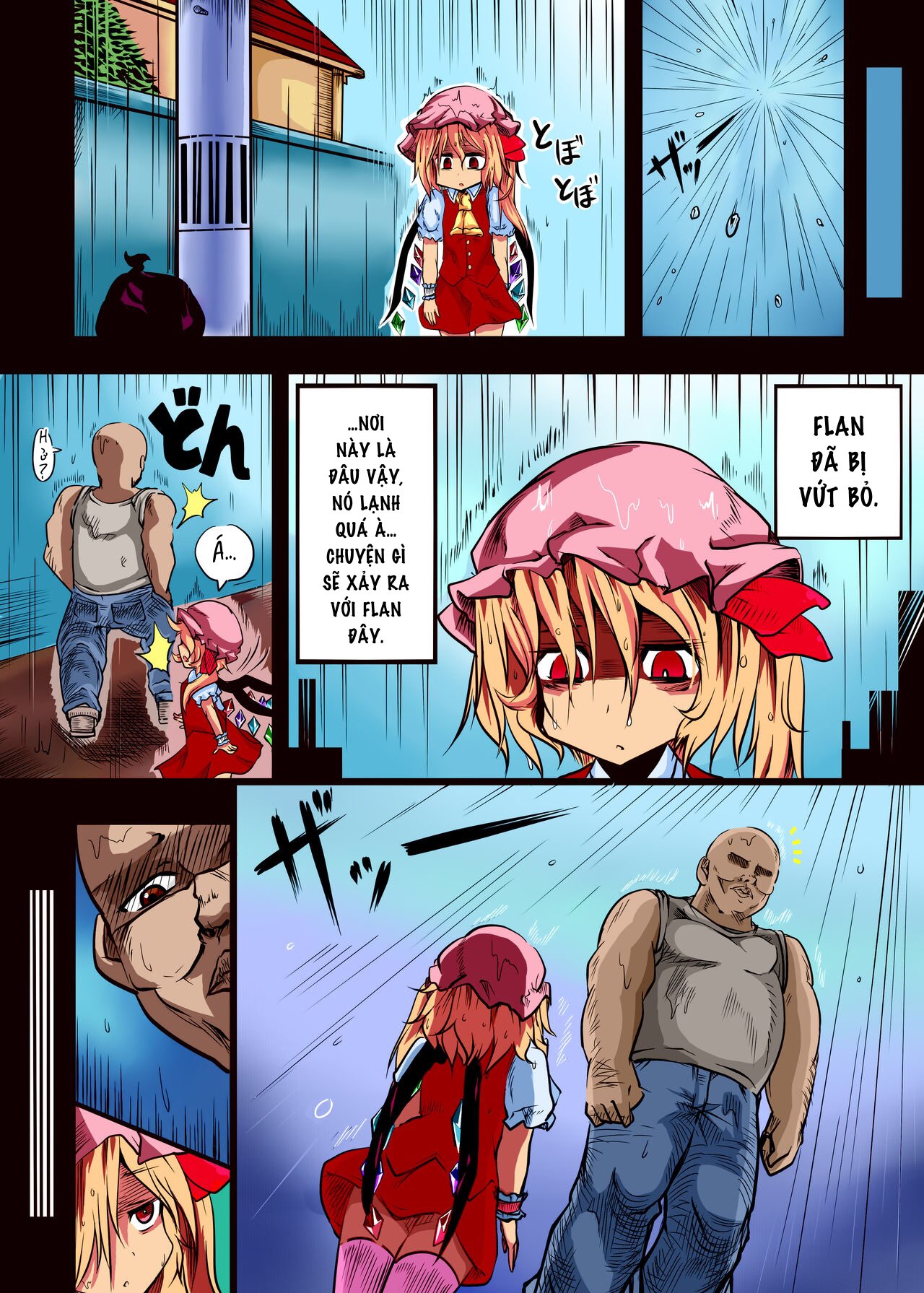 Đọc truyện hentai Câu truyện về Flandre bị đánh đập và hiếp dâm bởi lão béo - Oneshot