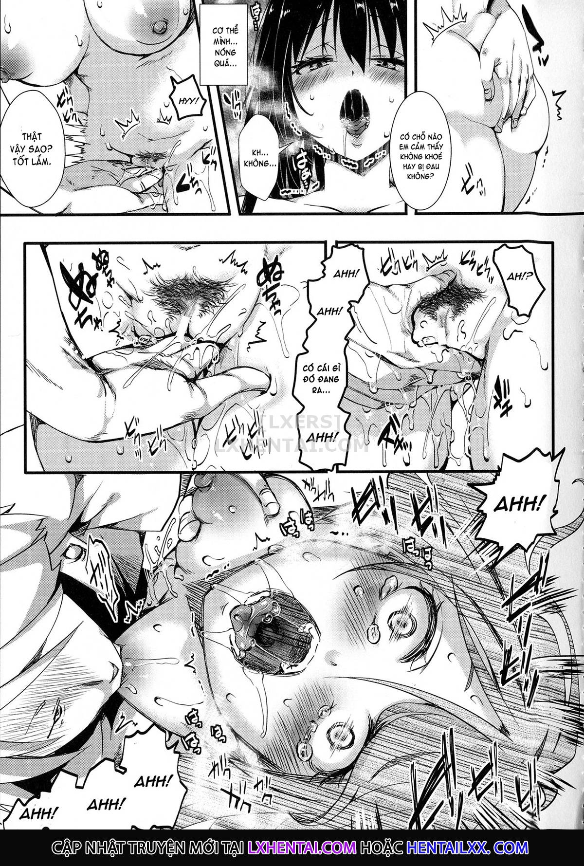 Đọc truyện hentai Mesu Ana Muhou Chitai Muyou No Chitsu-Nai-Dashi Choueki - Chap 3