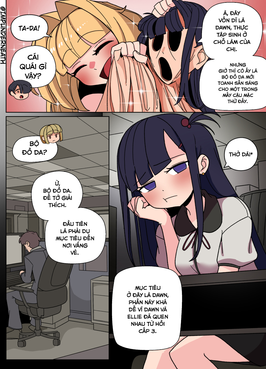 Đọc truyện hentai Bộ đồ da Ellie - Chap 3