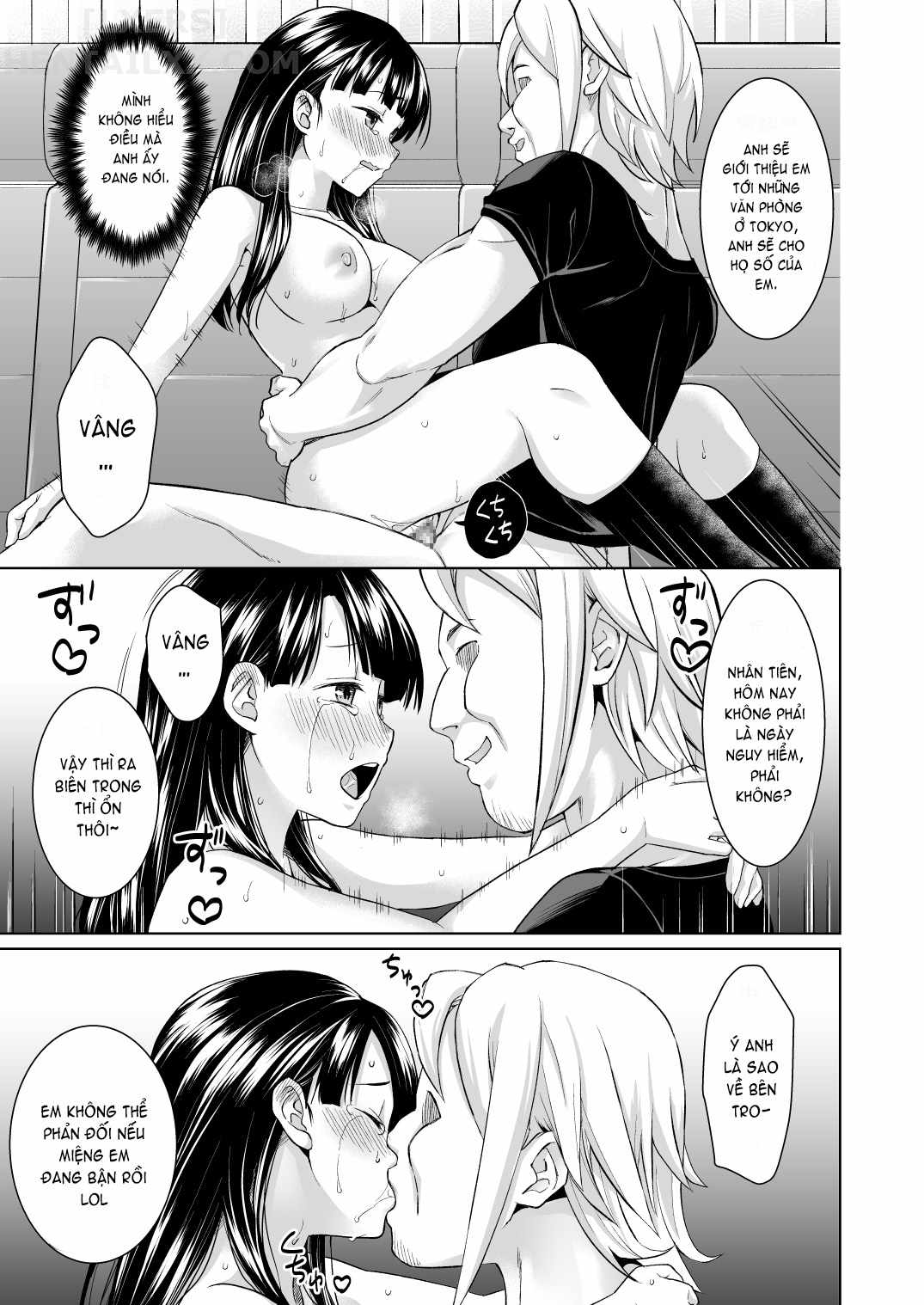 Đọc truyện hentai Iya Da To Ienai Jimikei Shoujo - Chap 5
