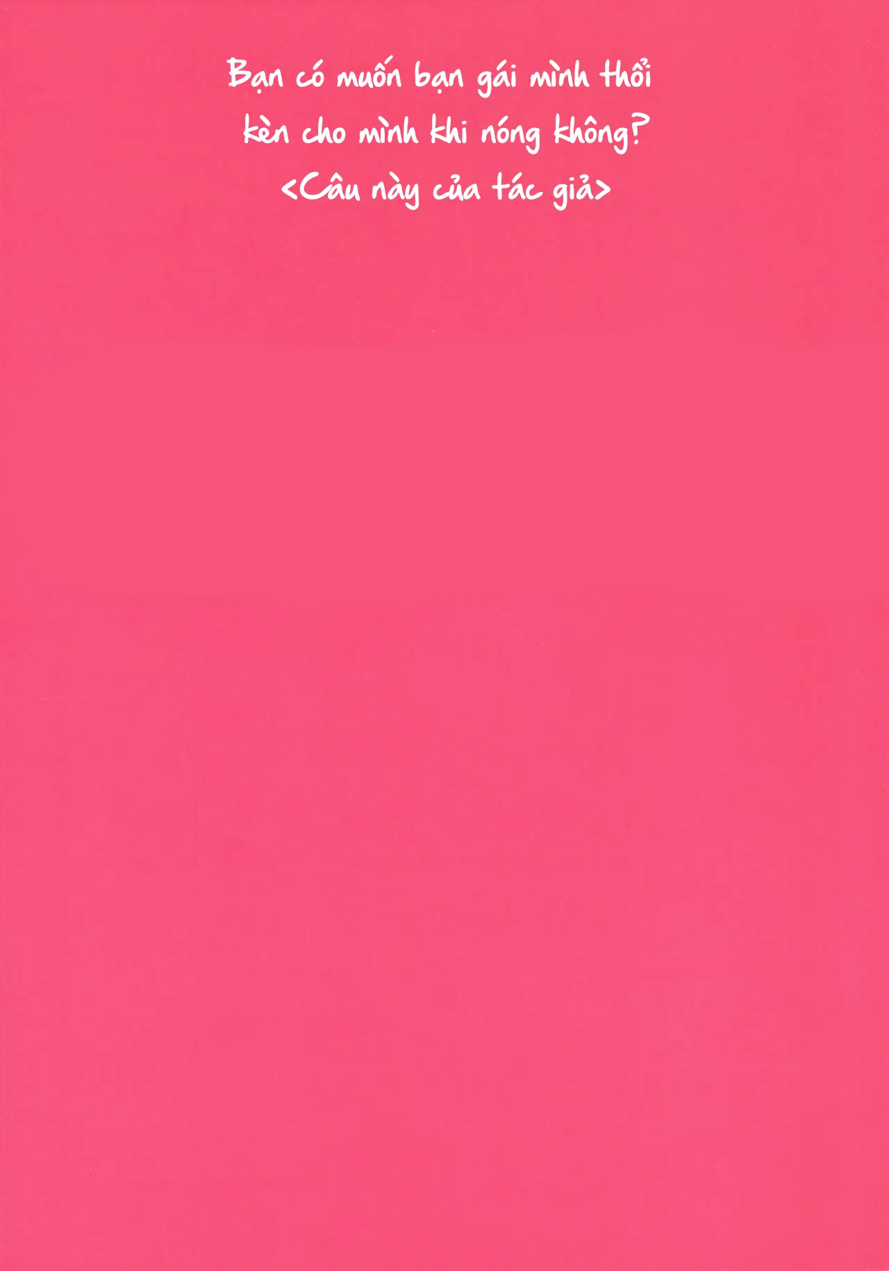 Đọc truyện hentai Trời nóng đến mức bạn gái phải thổi kèn cho tôi - Oneshot