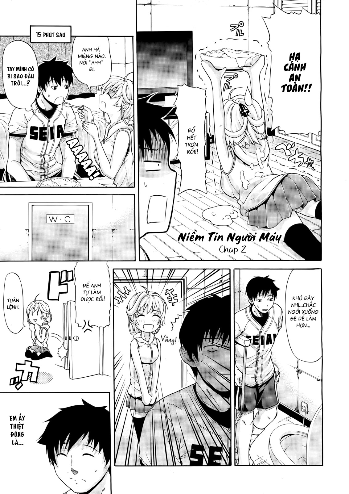 Đọc truyện hentai Niềm Tin Người Máy - Chap 2