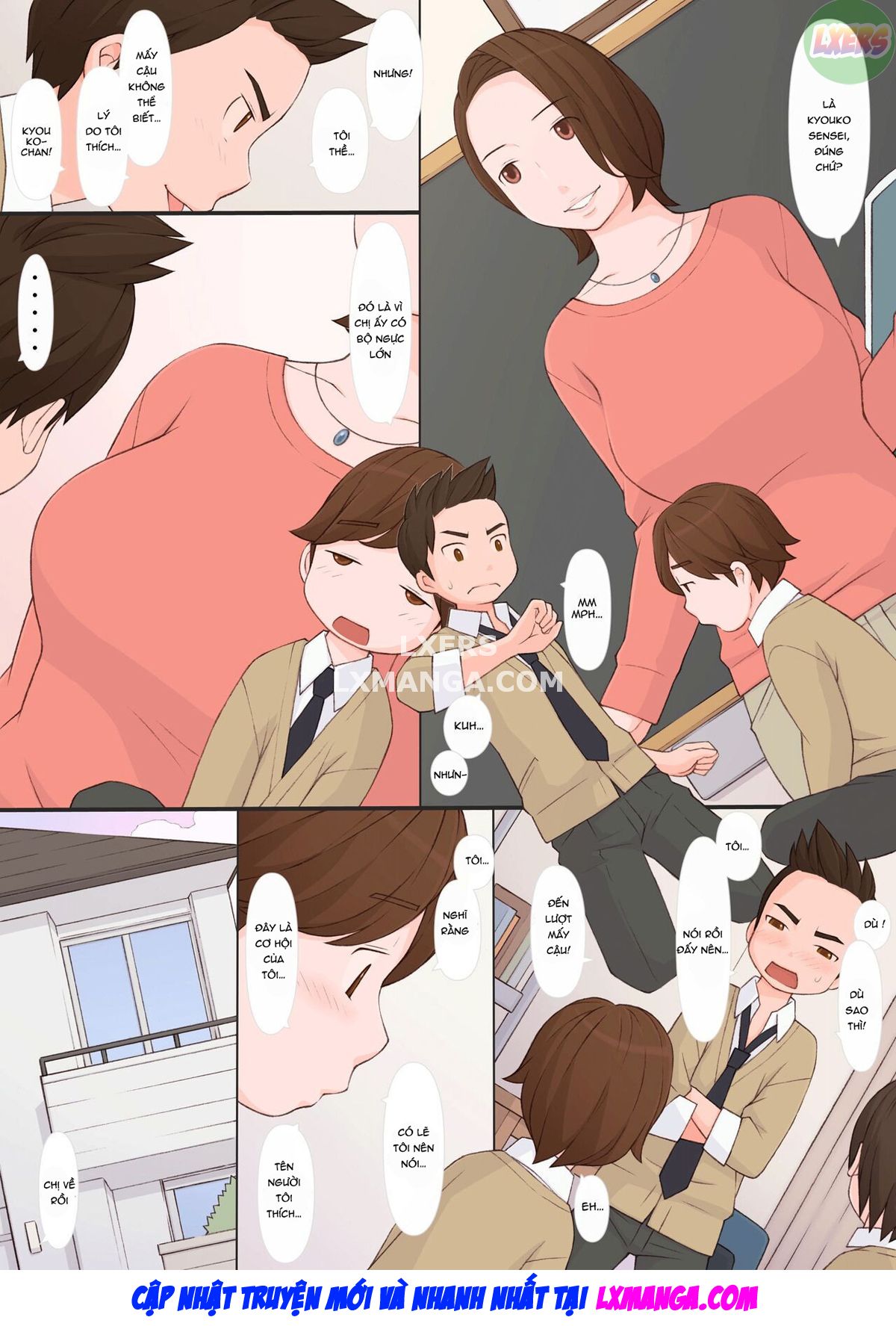 Đọc truyện hentai Chị gái lừa cậu em trai liếm lồn - Oneshot