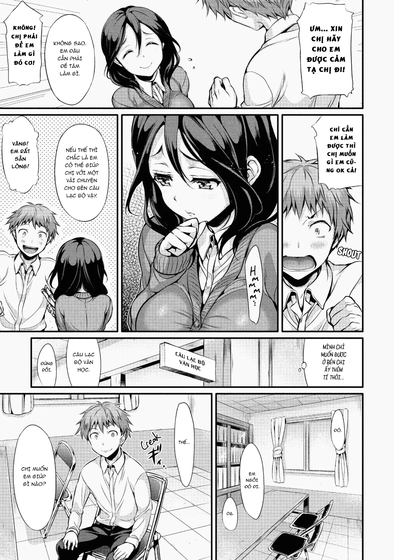 Đọc truyện hentai Cạm bẫy sau giờ học - Oneshot