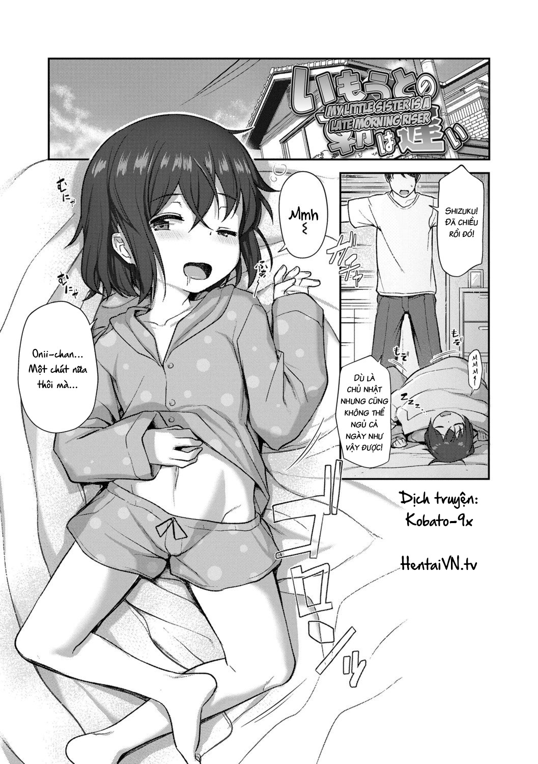 Đọc truyện hentai My Little Sister Is A Late Morning Riser - Oneshot